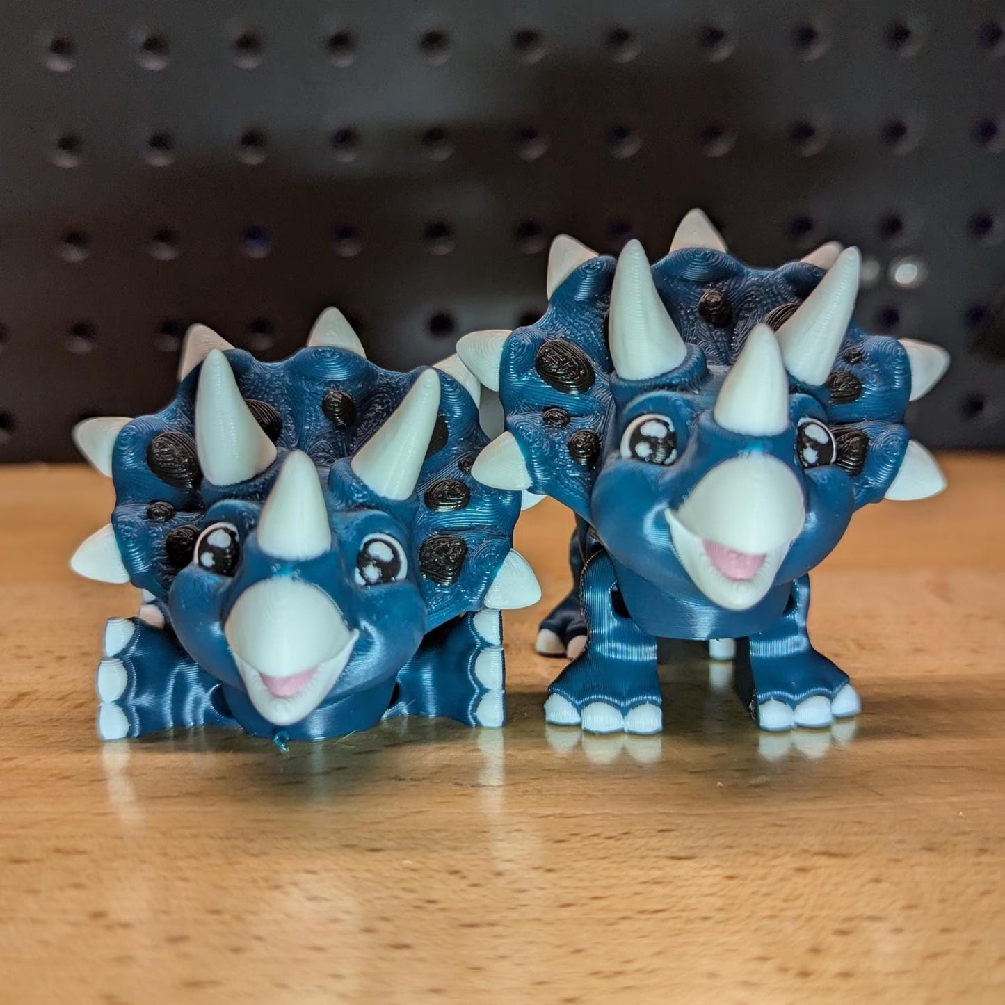 Articulating Triceratops, 3D Printed