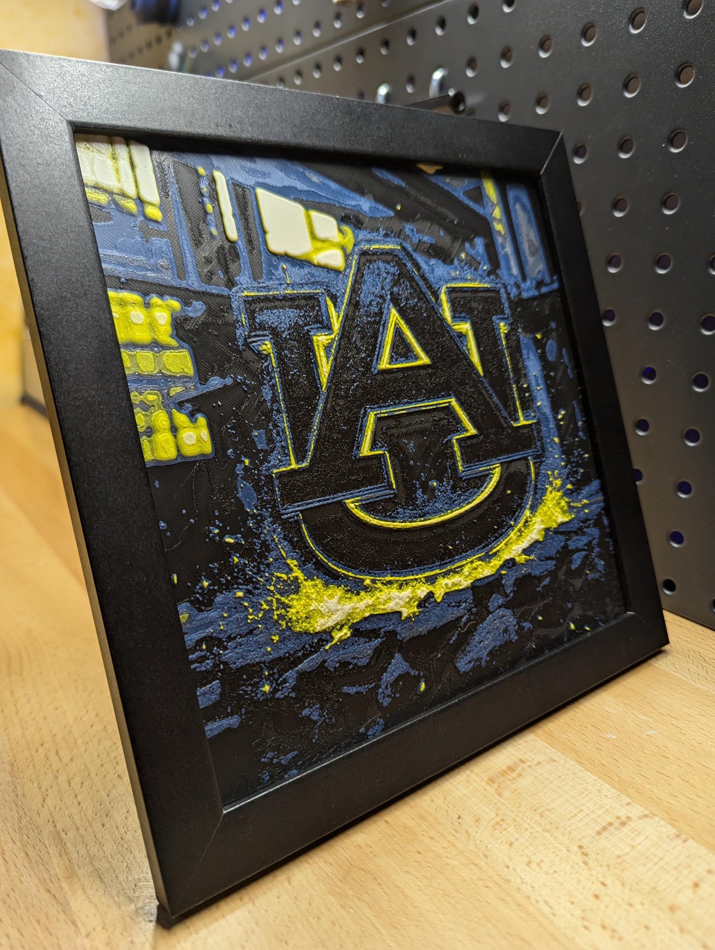 Auburn University Desk/Wall Decor, Hueforge