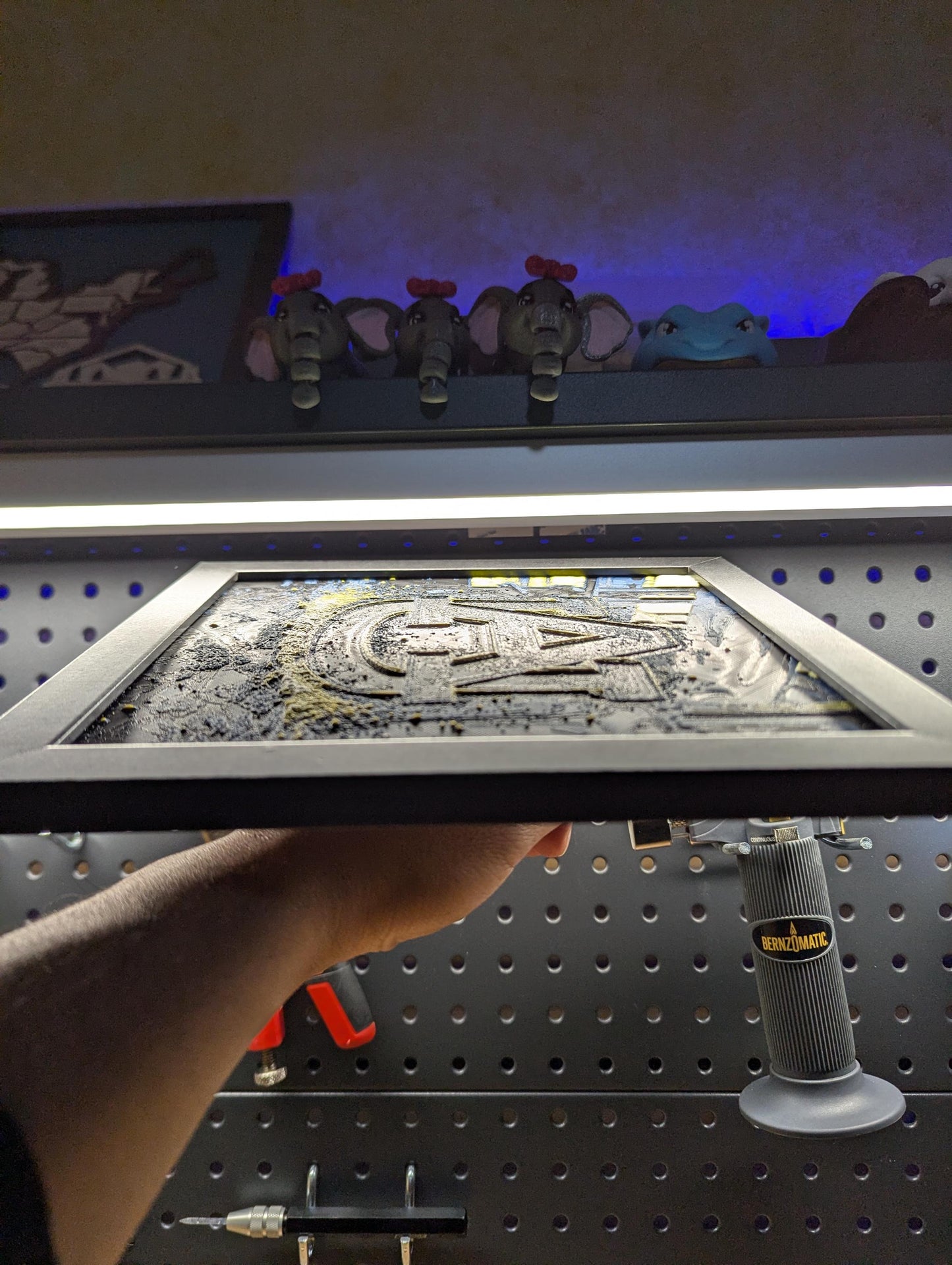 Auburn University Desk/Wall Decor, Hueforge