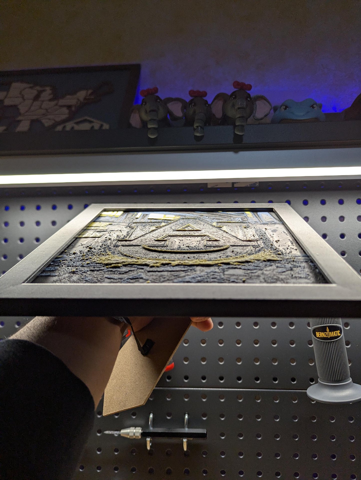 Auburn University Desk/Wall Decor, Hueforge
