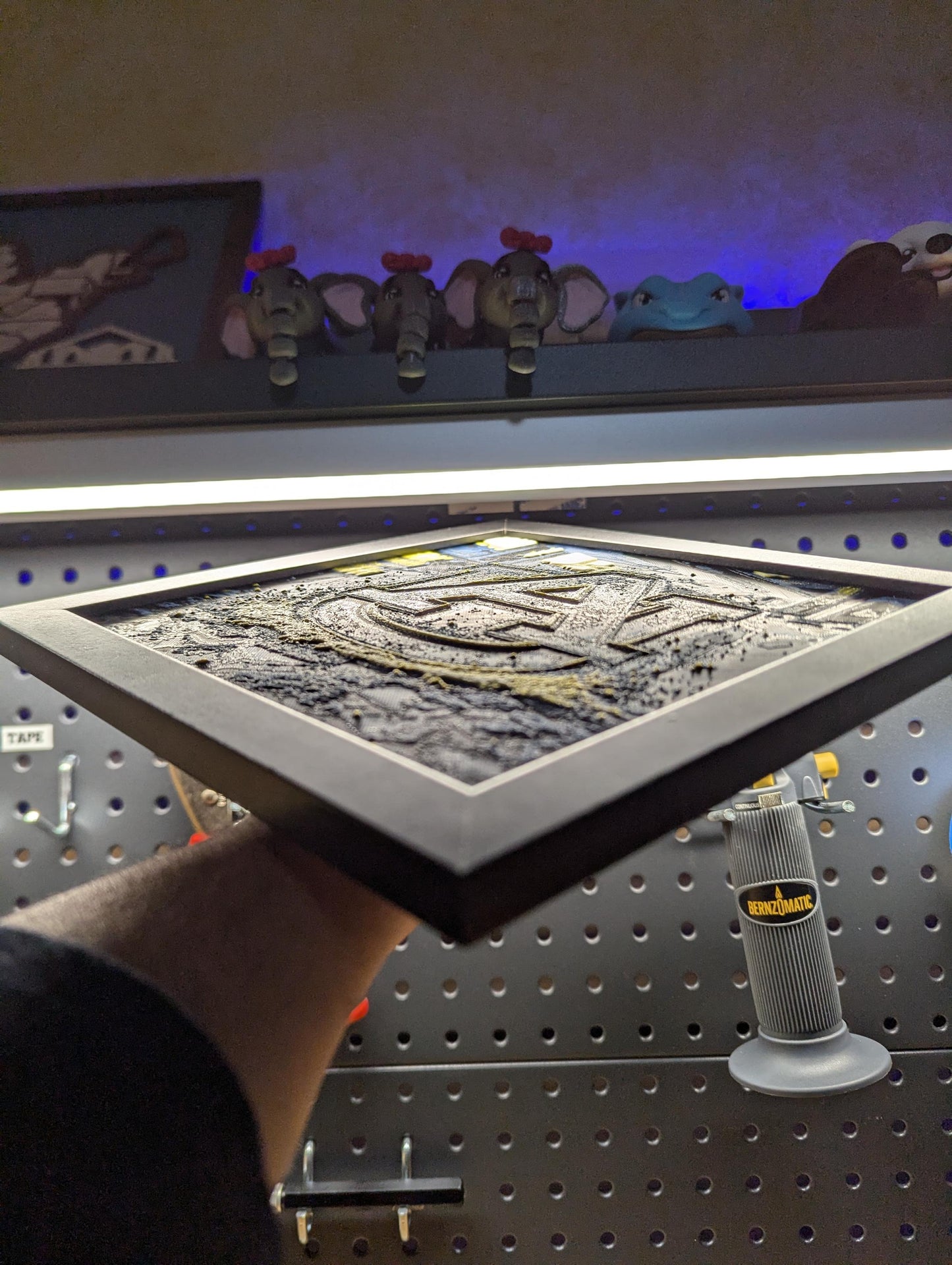 Auburn University Desk/Wall Decor, Hueforge