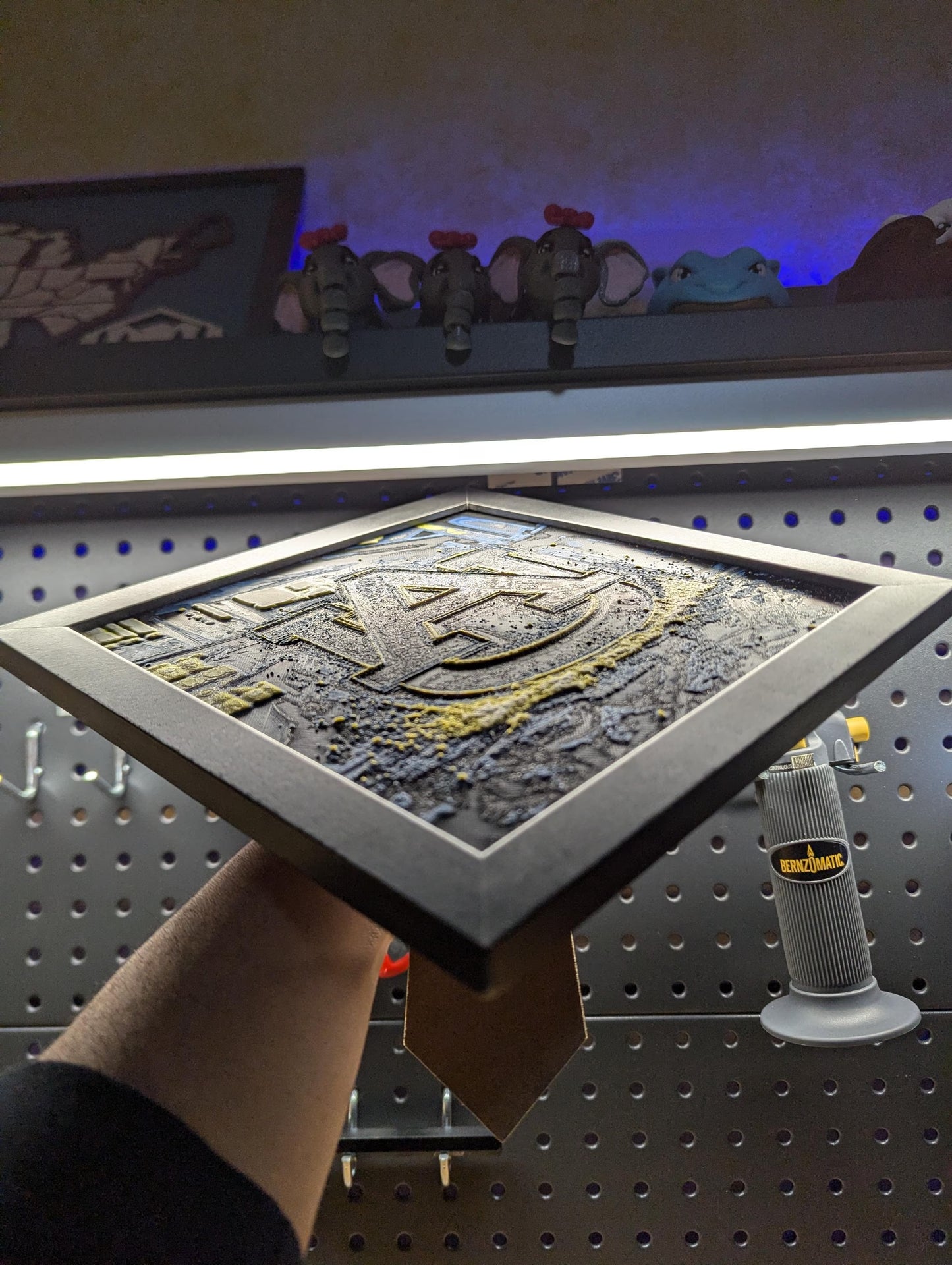 Auburn University Desk/Wall Decor, Hueforge