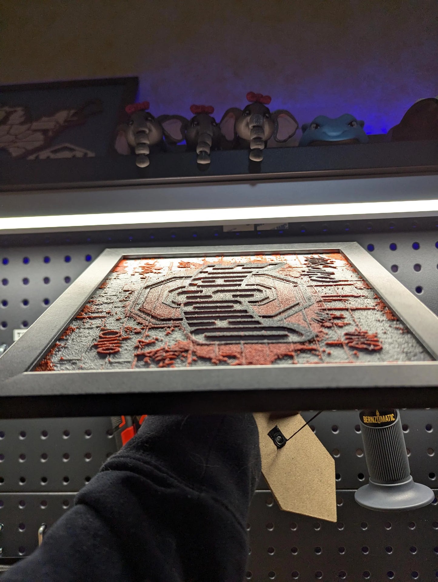Ohio State University 2.0 Desk/Wall Decor, Hueforge