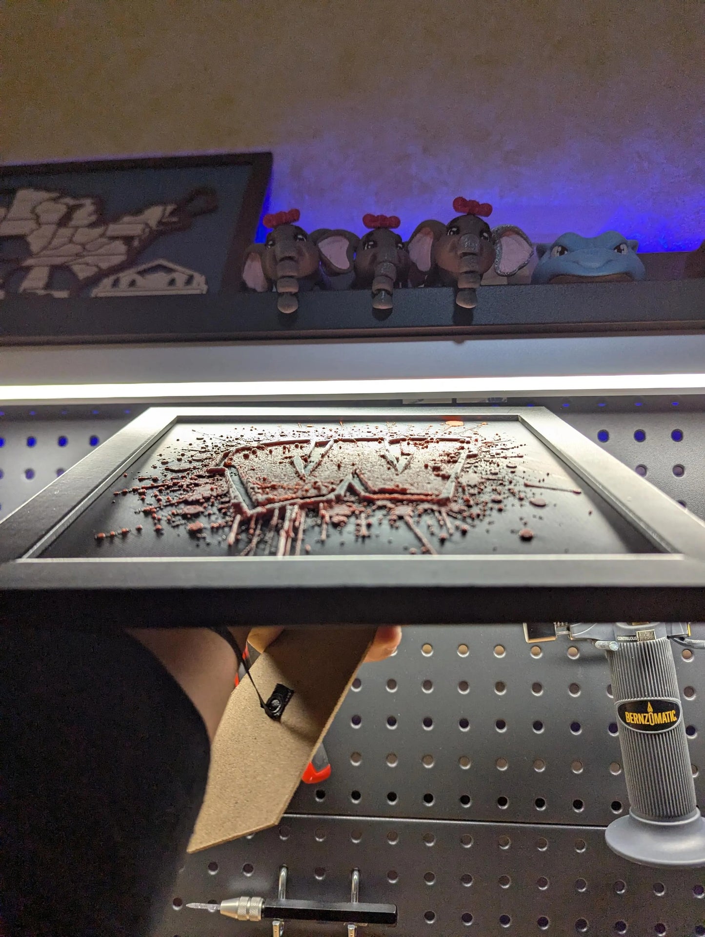 University of Wisconsin-Madison Desk/Wall Decor, Hueforge