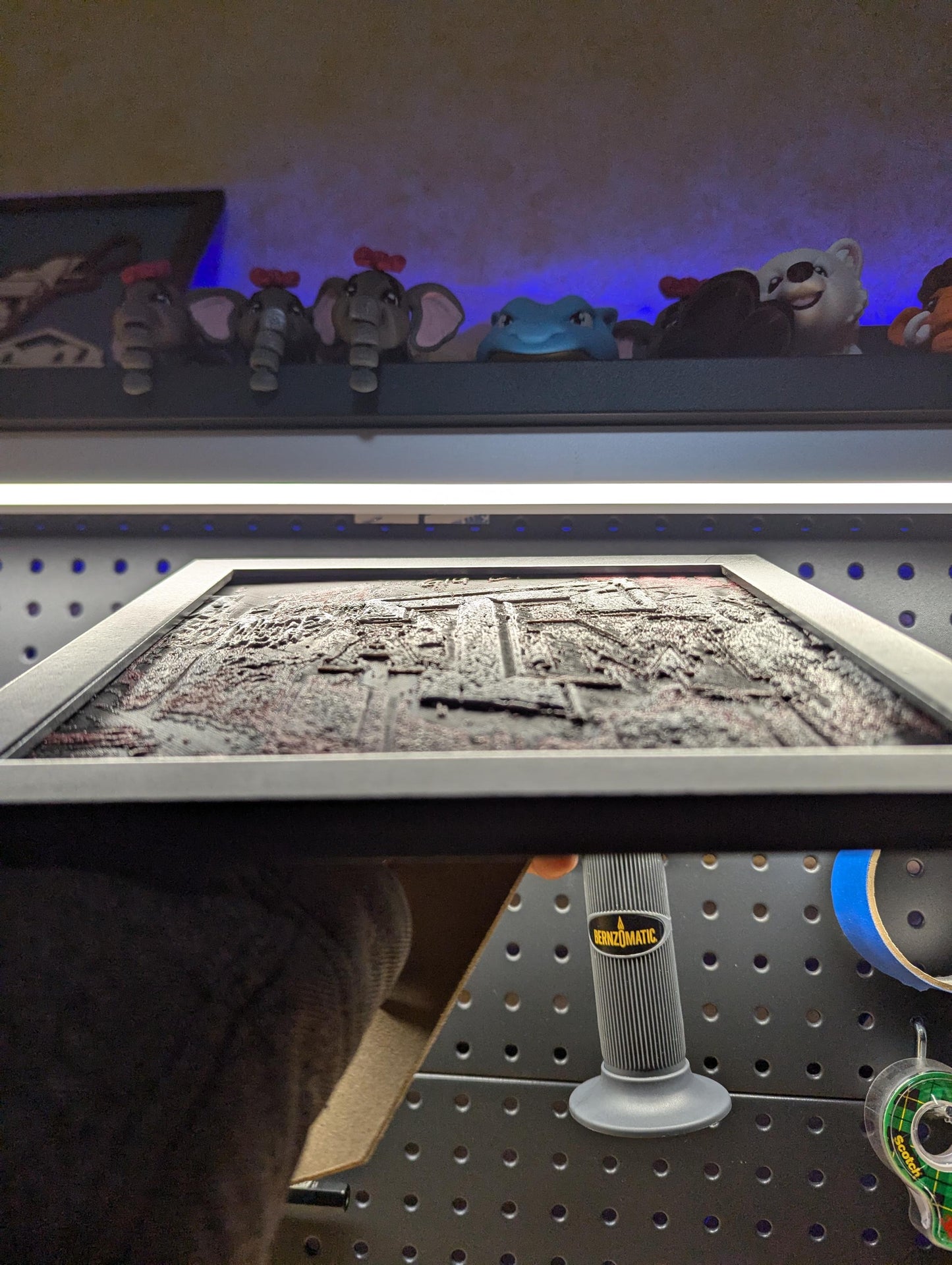 Texas A&M University Desk/Wall Decor, Hueforge