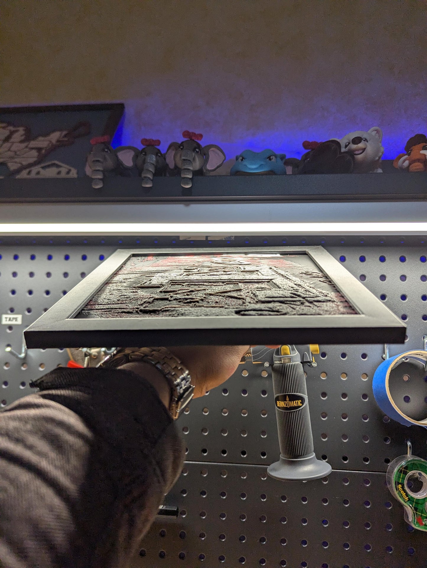 Texas A&M University Desk/Wall Decor, Hueforge
