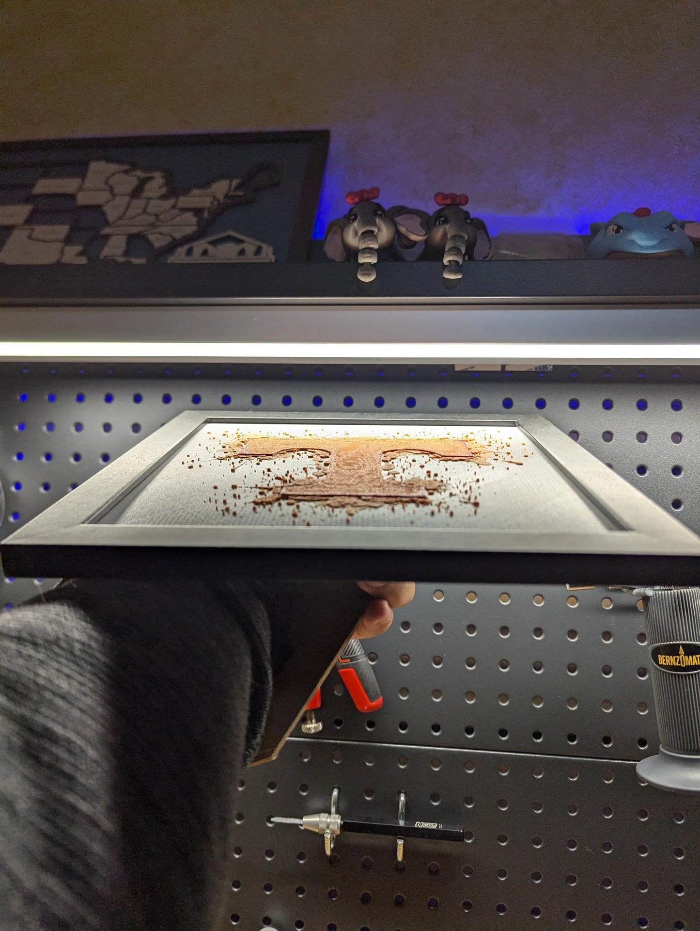 University of Tennessee 2.0 Desk/Wall Decor, Hueforge