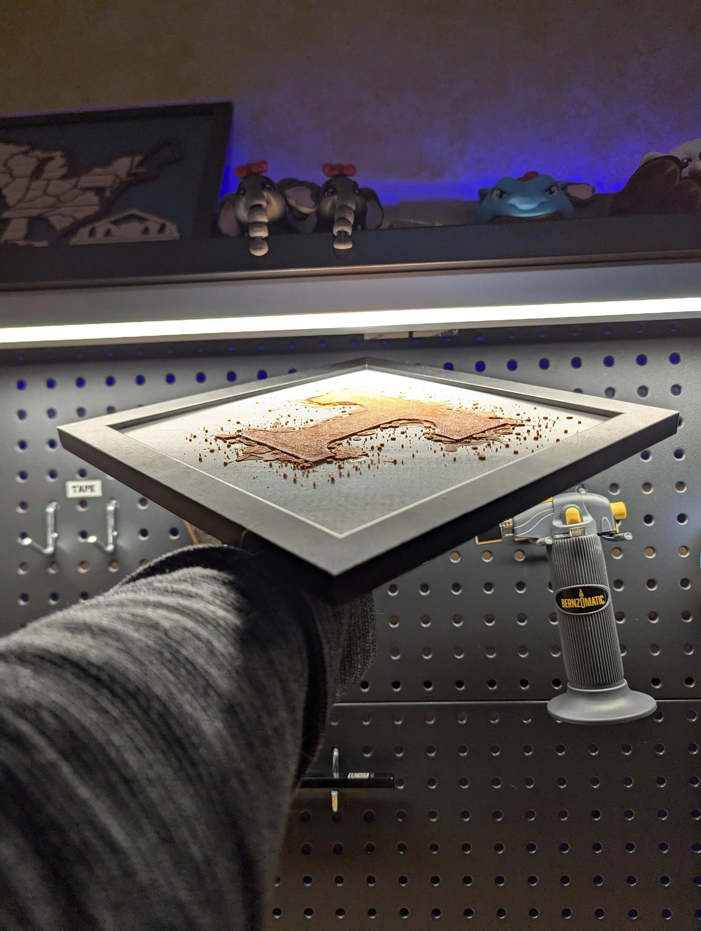 University of Tennessee 2.0 Desk/Wall Decor, Hueforge