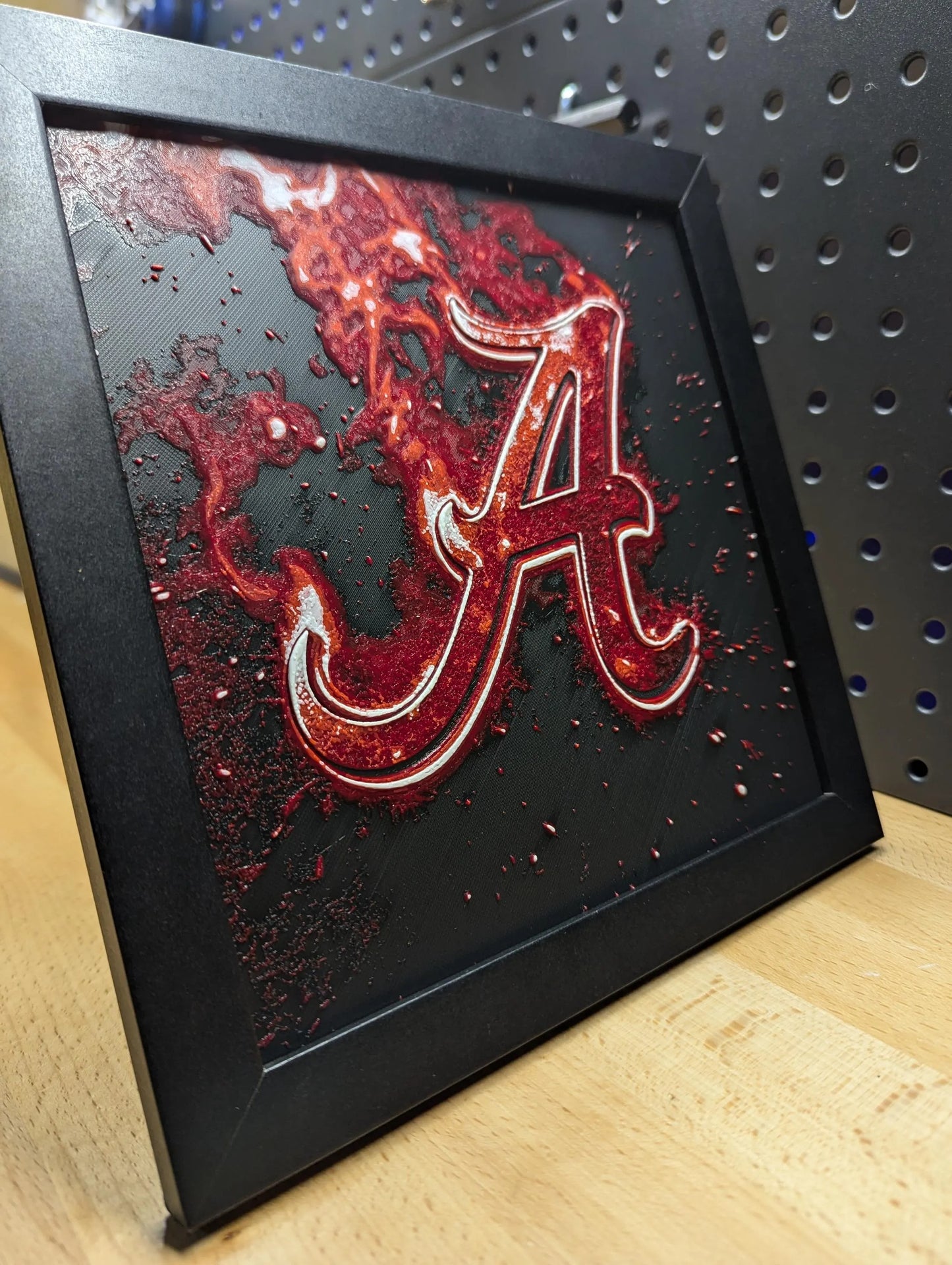 University of Alabama 2.0 Desk/Wall Decor, Hueforge