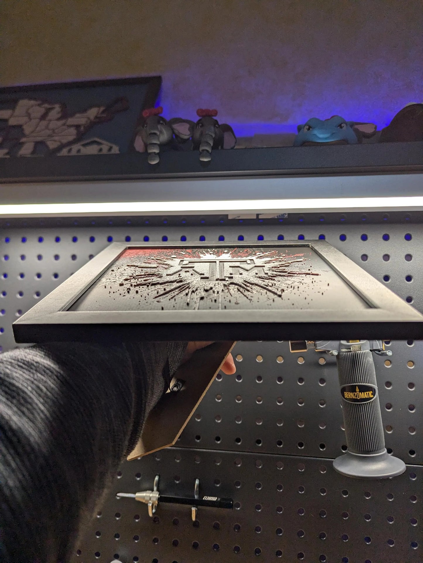 Texas A&M University 2.0 Desk/Wall Decor, Hueforge