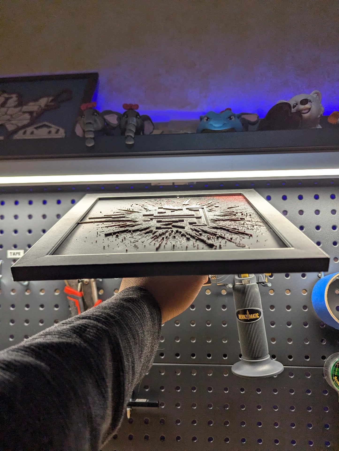 Texas A&M University 2.0 Desk/Wall Decor, Hueforge