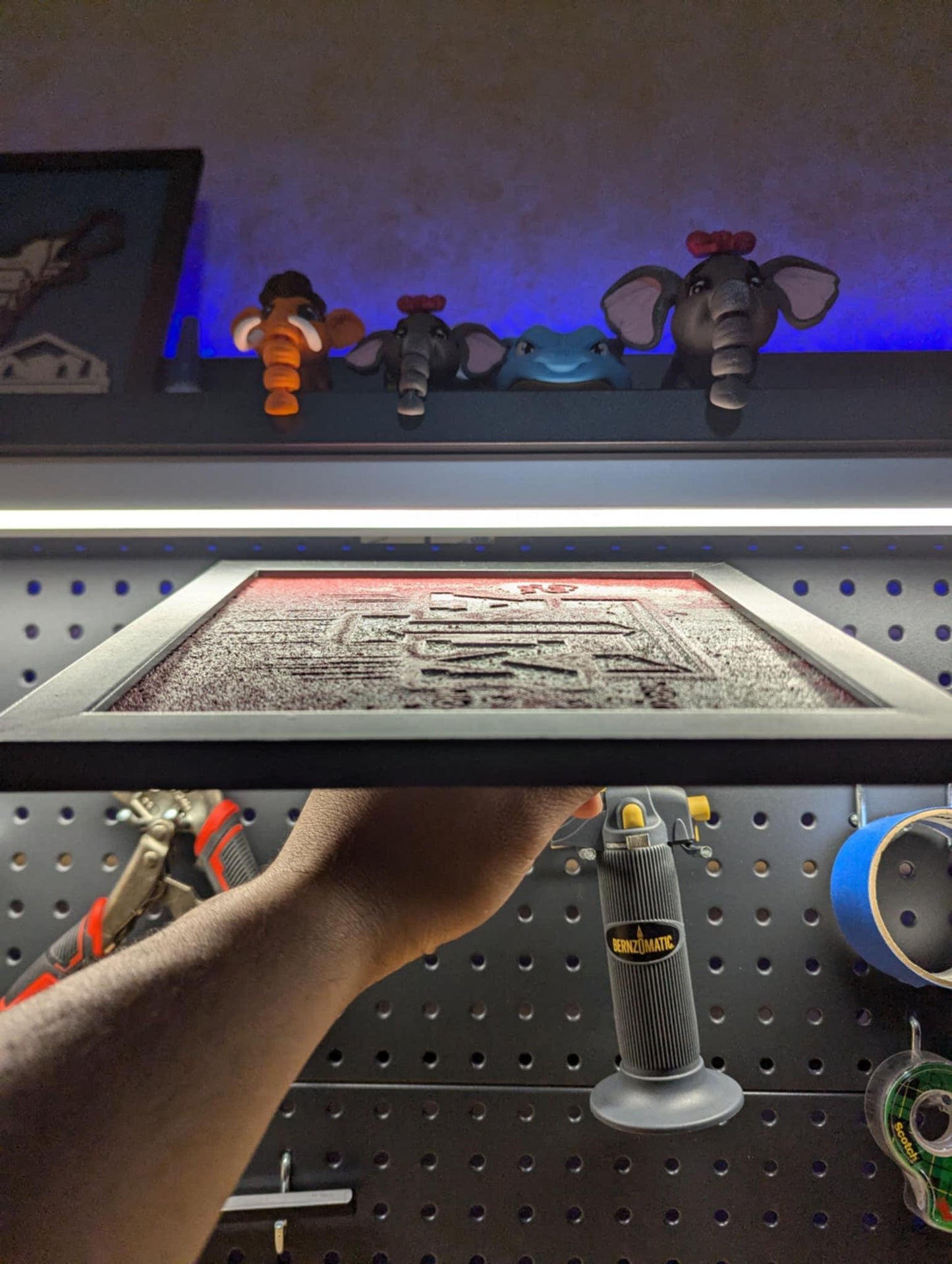Texas A&M University 3.0 Desk/Wall Decor, Hueforge