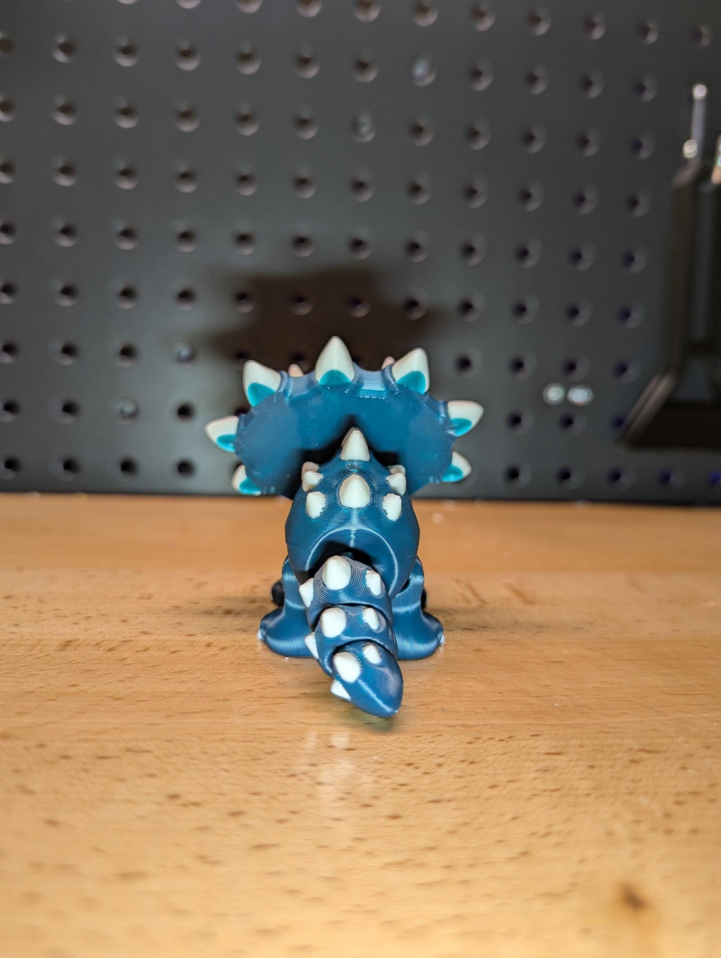 Articulating Triceratops, 3D Printed