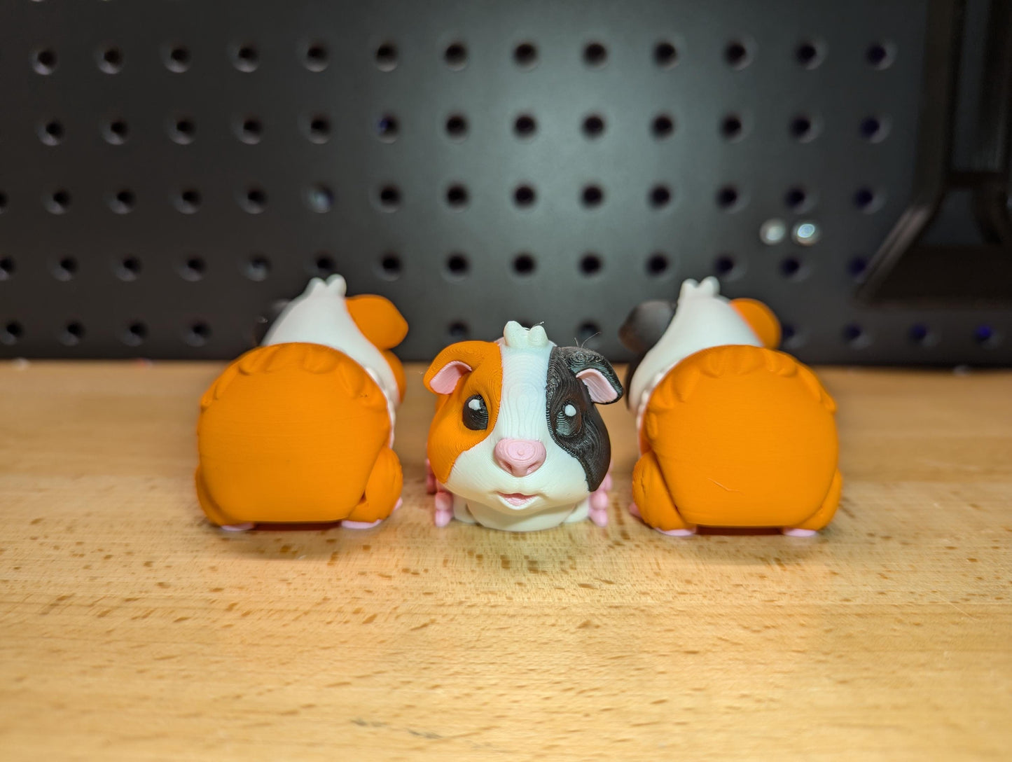 Articulating Baby Guinea Pig, 3D Printed