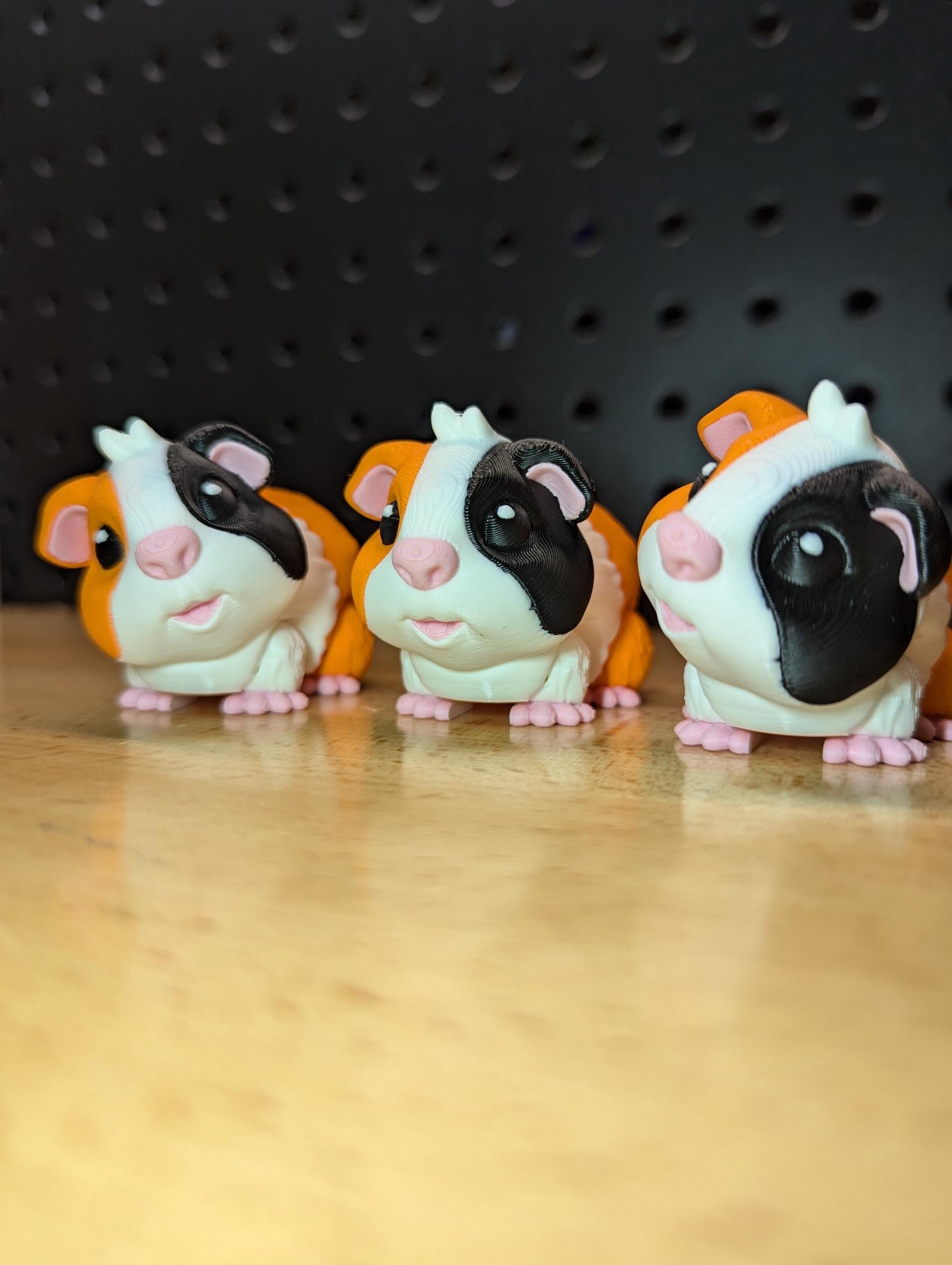 Articulating Baby Guinea Pig, 3D Printed