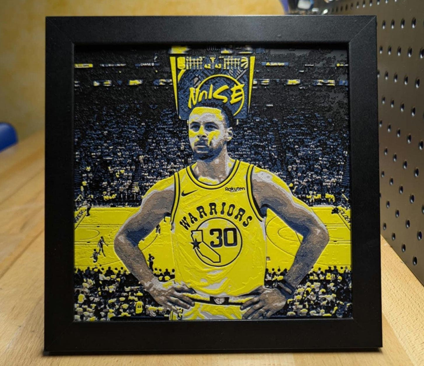 Steph Curry Wall/Desk Decor, Hueforge