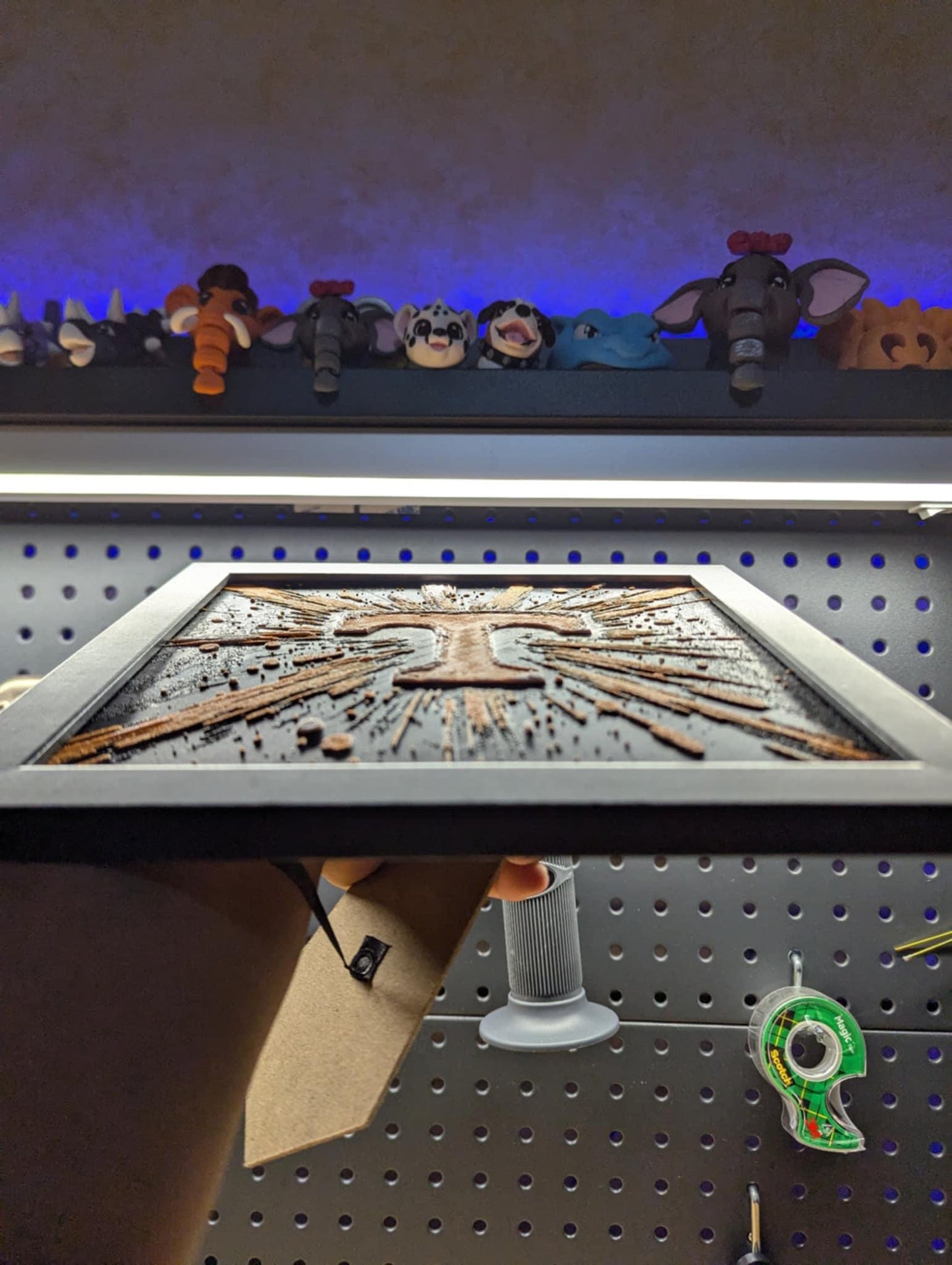 University of Tennessee 3.0 Desk/Wall Decor, Hueforge