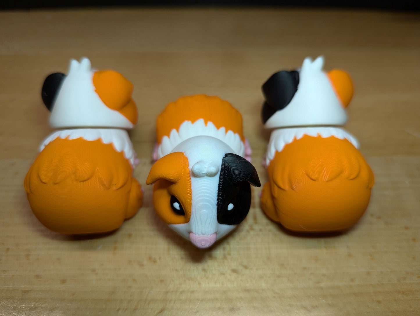 Articulating Baby Guinea Pig, 3D Printed