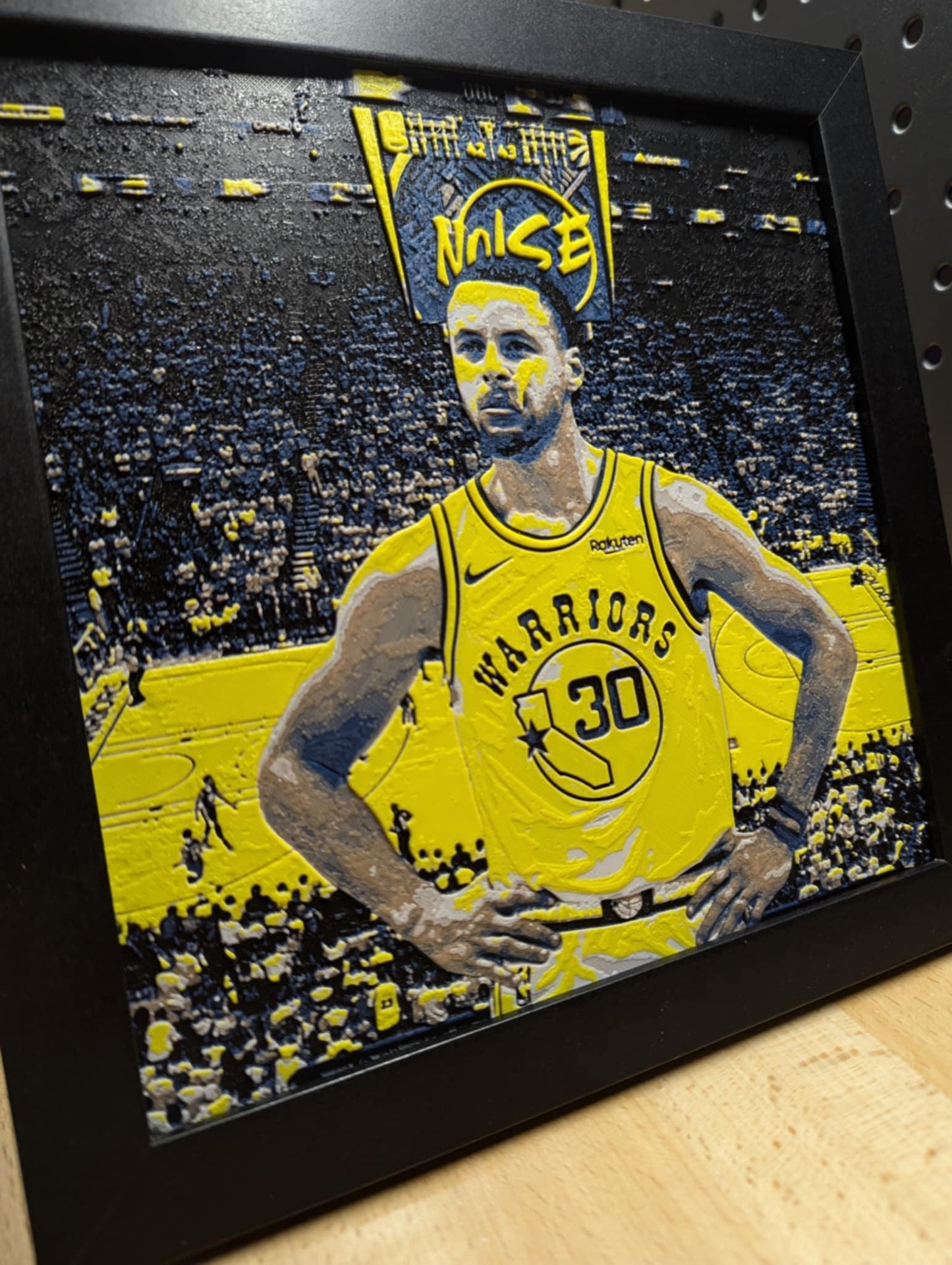 Steph Curry Wall/Desk Decor, Hueforge
