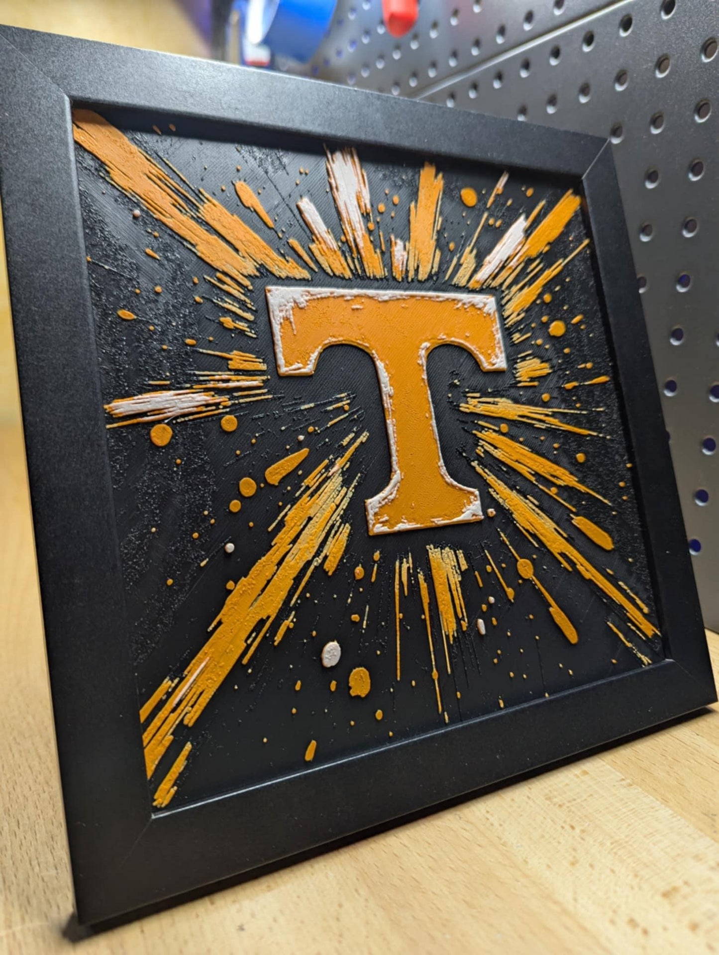 University of Tennessee 3.0 Desk/Wall Decor, Hueforge