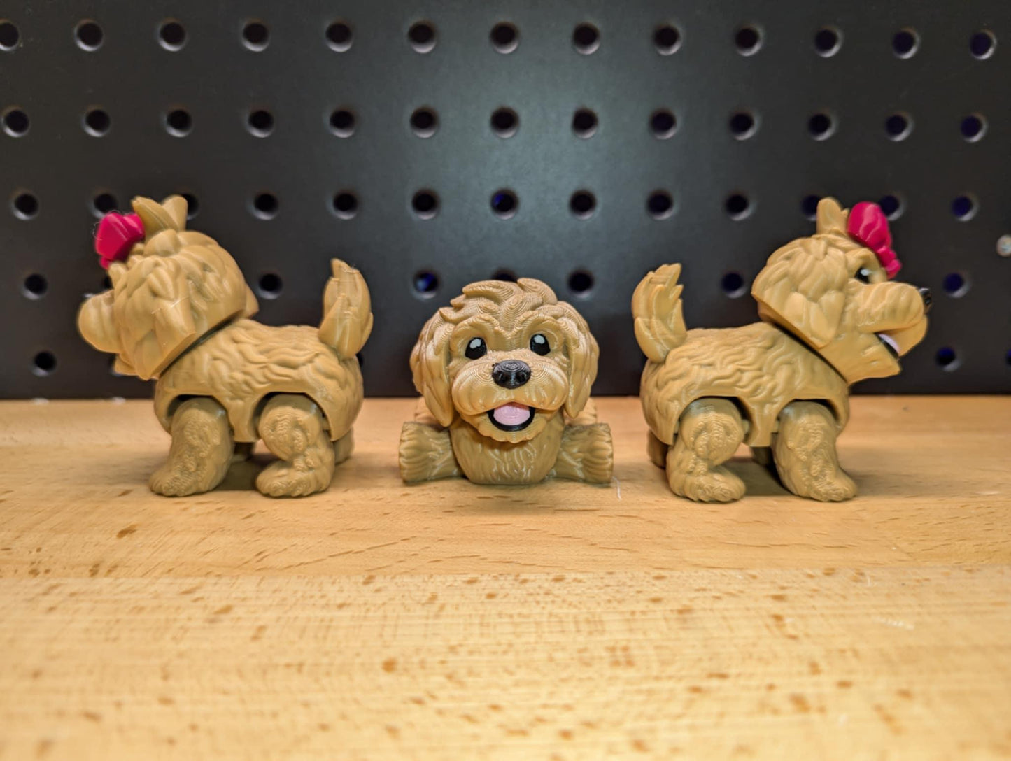 Articulating Golden Doodle , 3D Printed