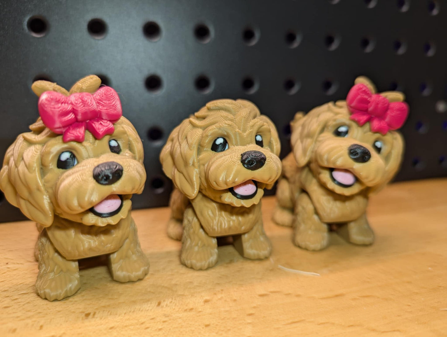 Articulating Golden Doodle , 3D Printed