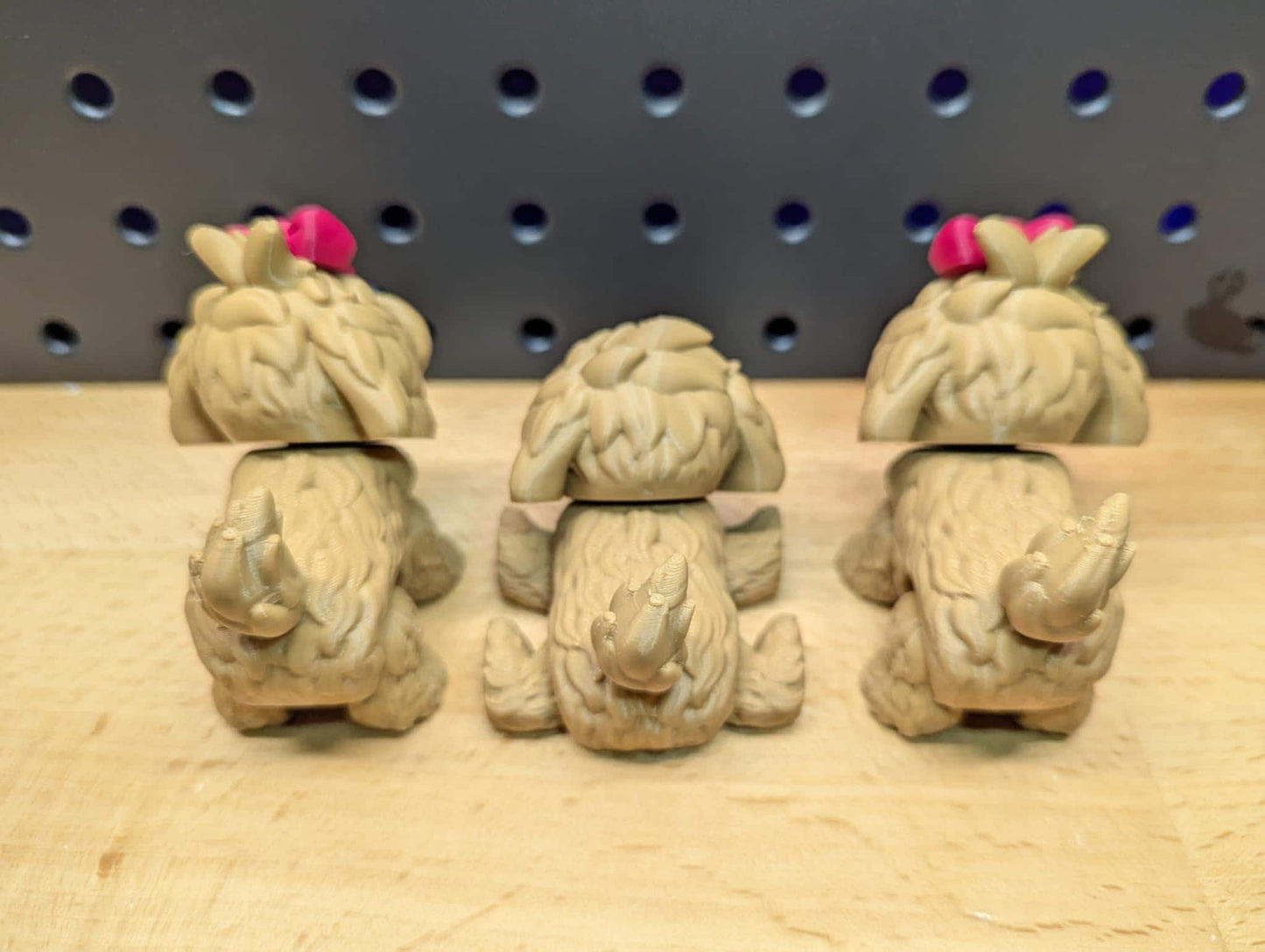 Articulating Golden Doodle , 3D Printed