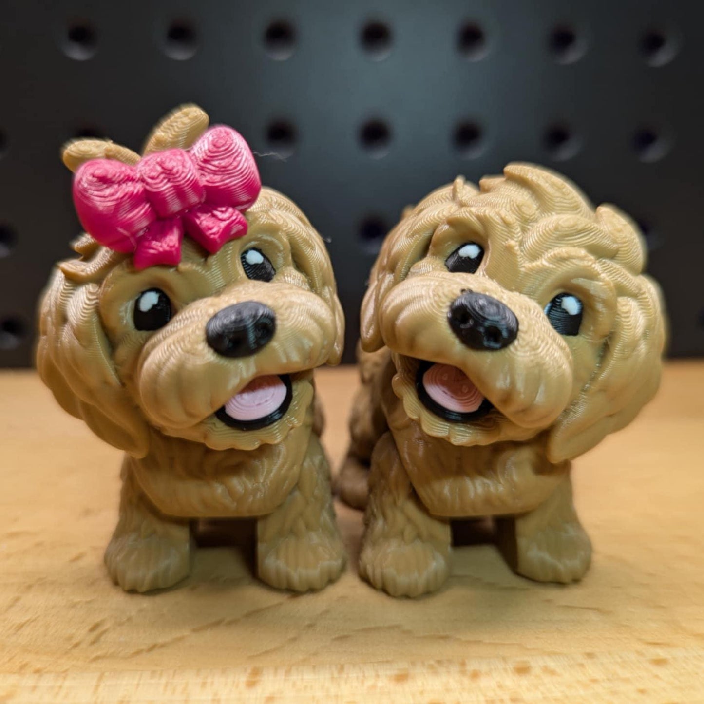 Articulating Golden Doodle , 3D Printed