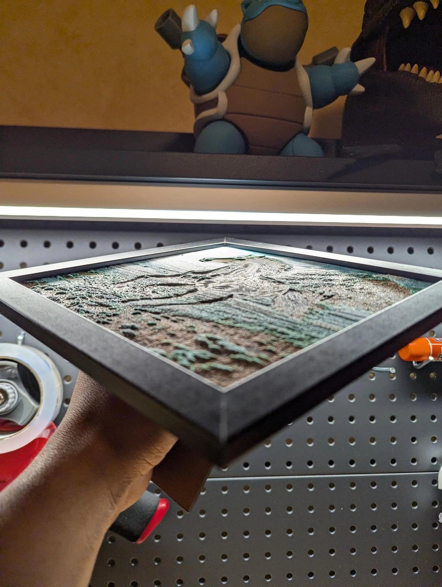 Horse Wall/Desk Decor, Hueforge