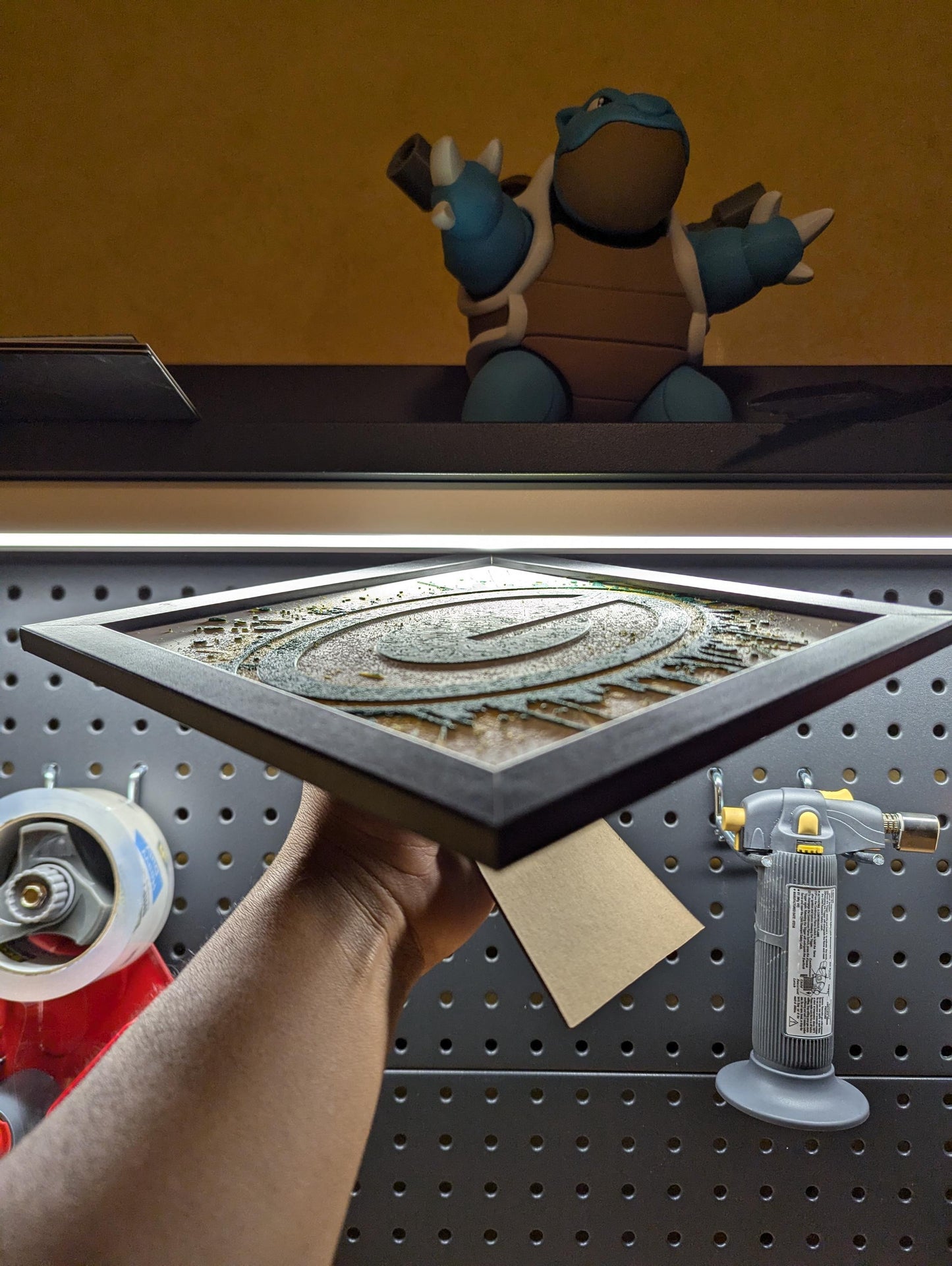 Green Bay Packers Logo Wall/Desk Decor, Hueforge