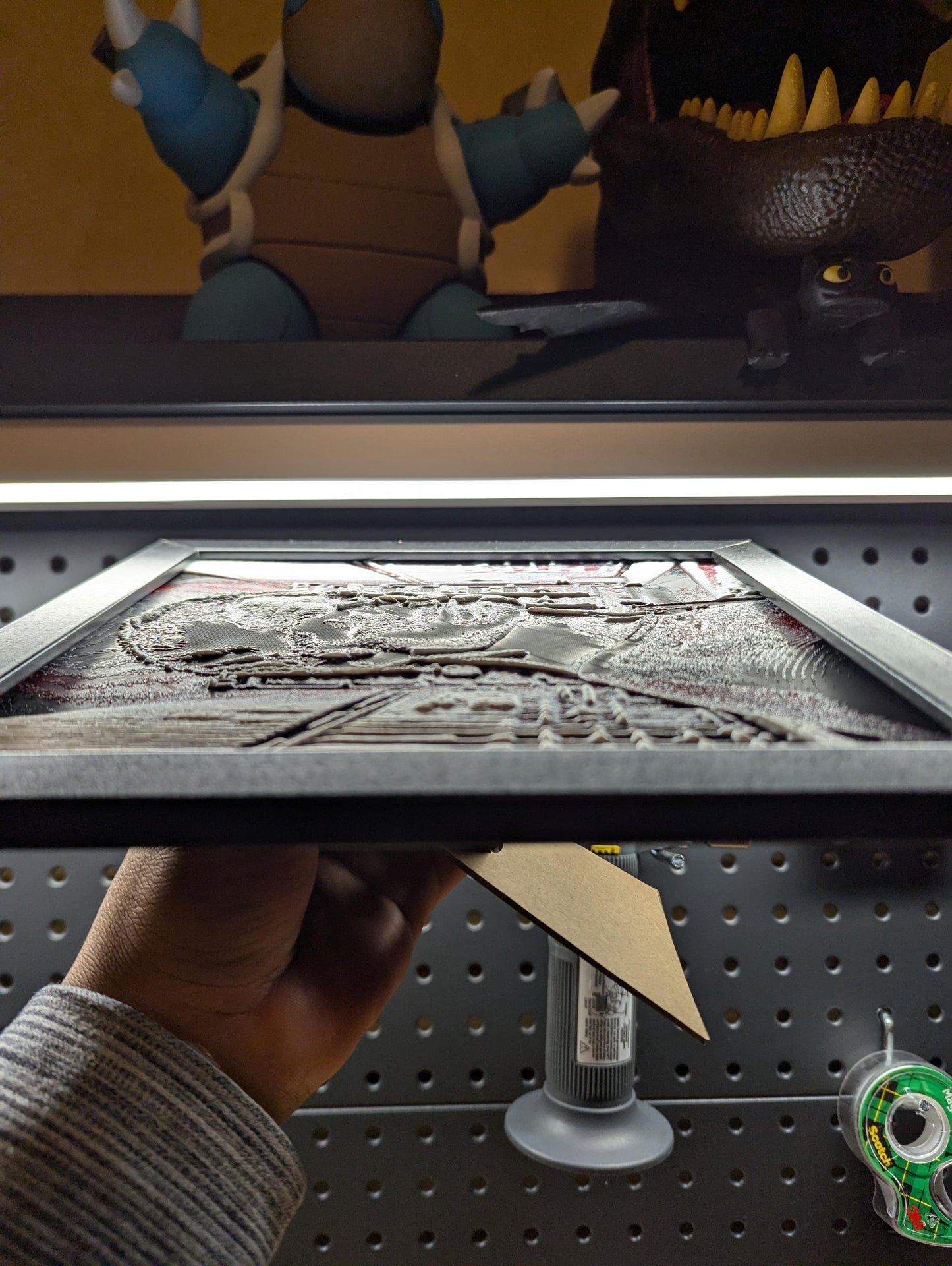 Dexter Morgan Shipping Container Wall/Desk Decor, Hueforge