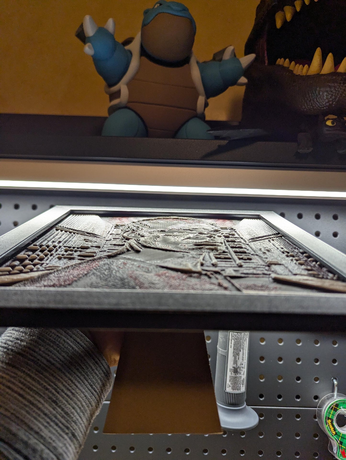 Dexter Morgan Shipping Container Wall/Desk Decor, Hueforge