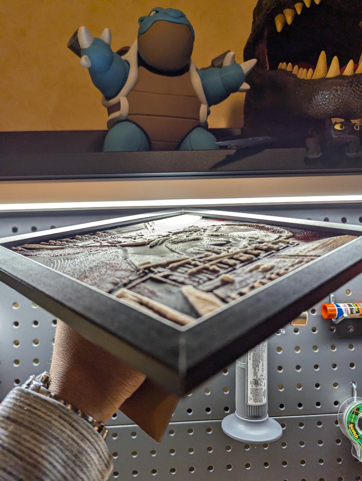 Dexter Morgan Shipping Container Wall/Desk Decor, Hueforge