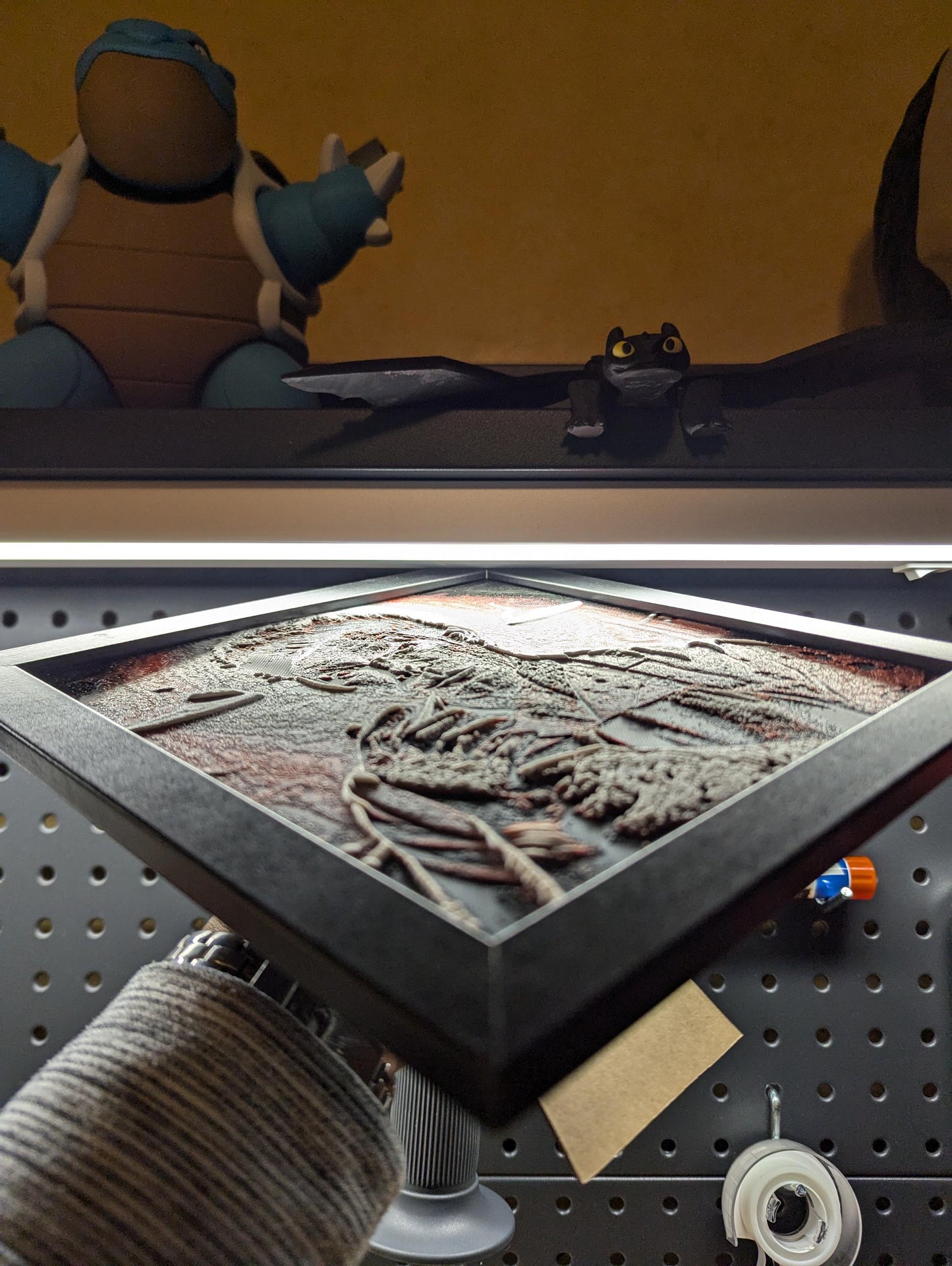 Dexter Morgan Gloves Wall/Desk Decor, Hueforge