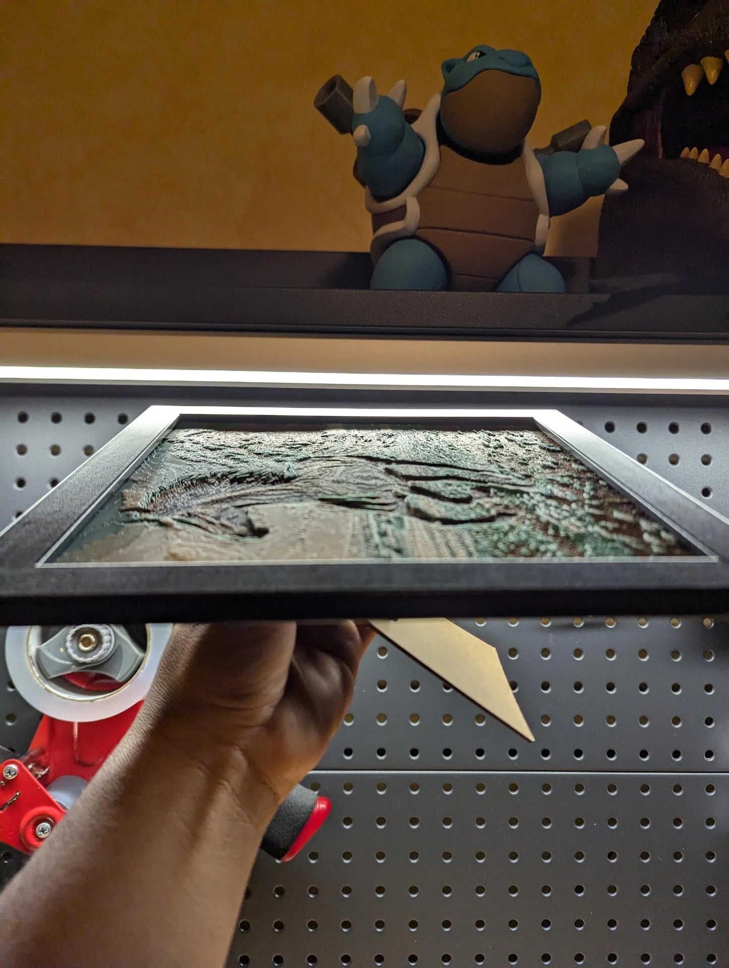 Horse Wall/Desk Decor, Hueforge