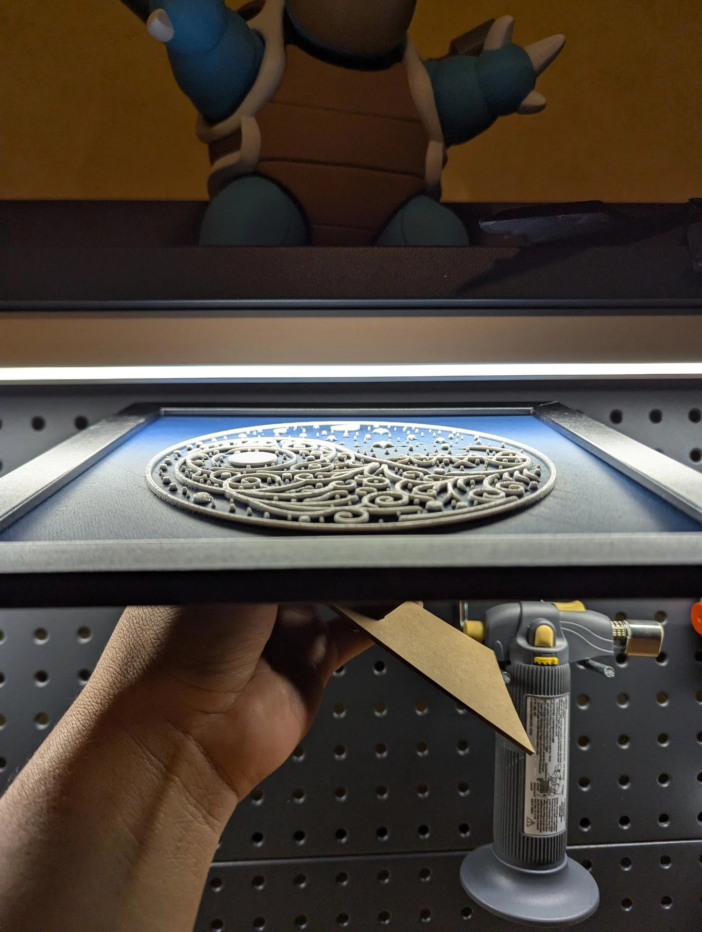 Circular Pattern Wall/Desk Decor, Hueforge