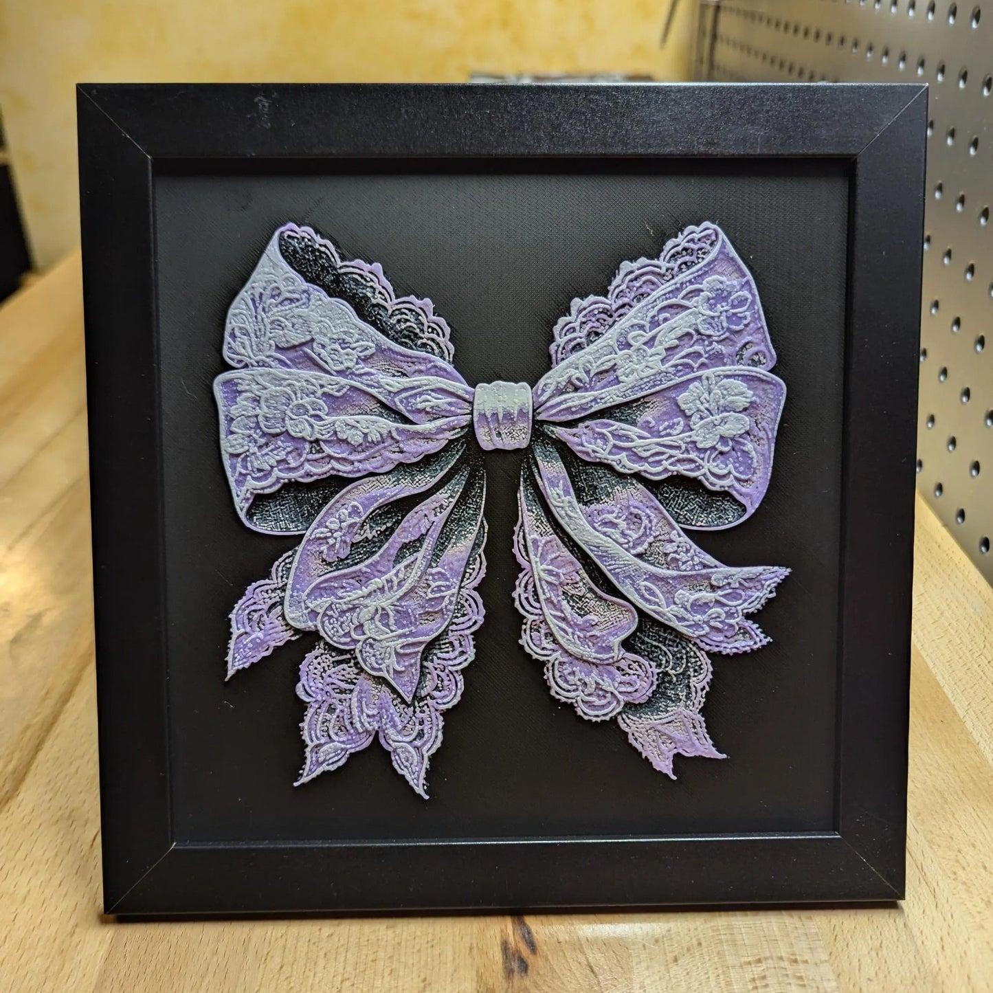 Bow Wall/Desk Decor, Hueforge