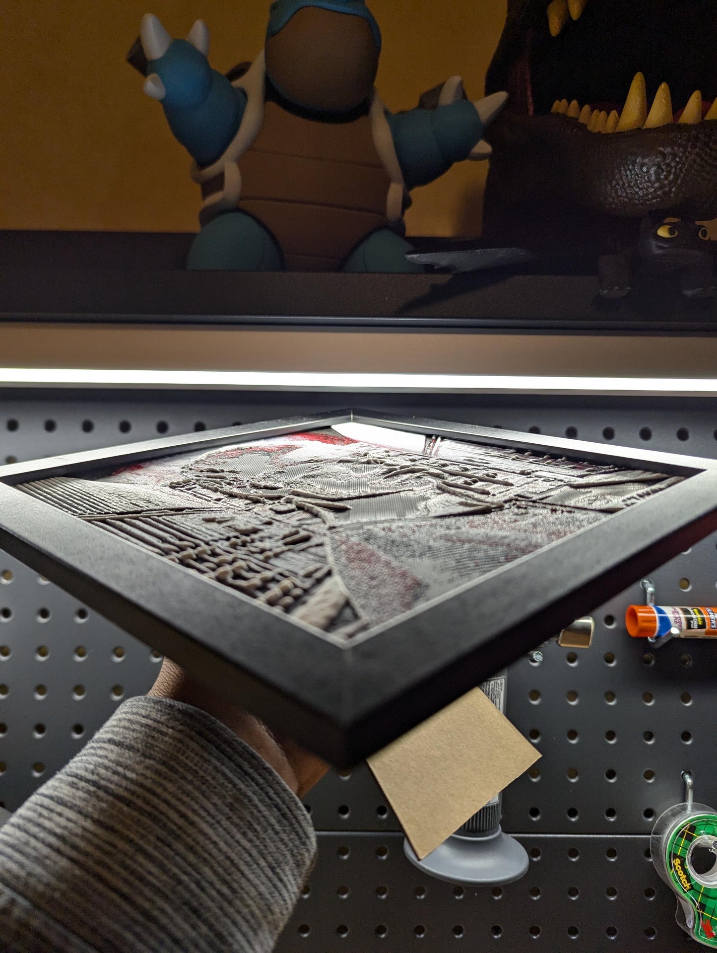 Dexter Morgan Shipping Container Wall/Desk Decor, Hueforge