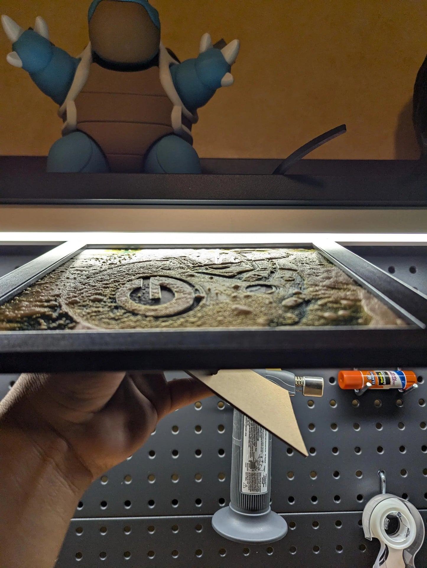 Green Bay Packers Snow Helmet Wall/Desk Decor, Hueforge