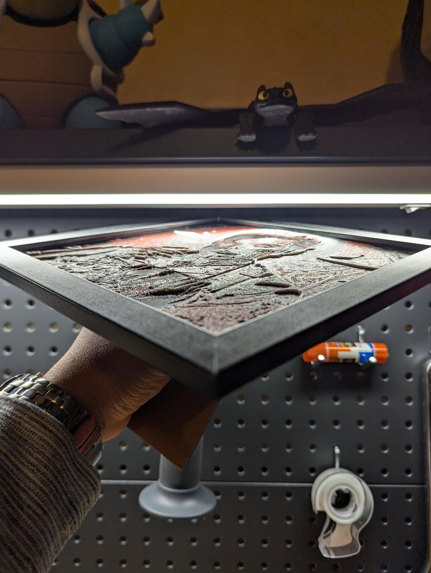 Dexter Morgan Gloves Wall/Desk Decor, Hueforge