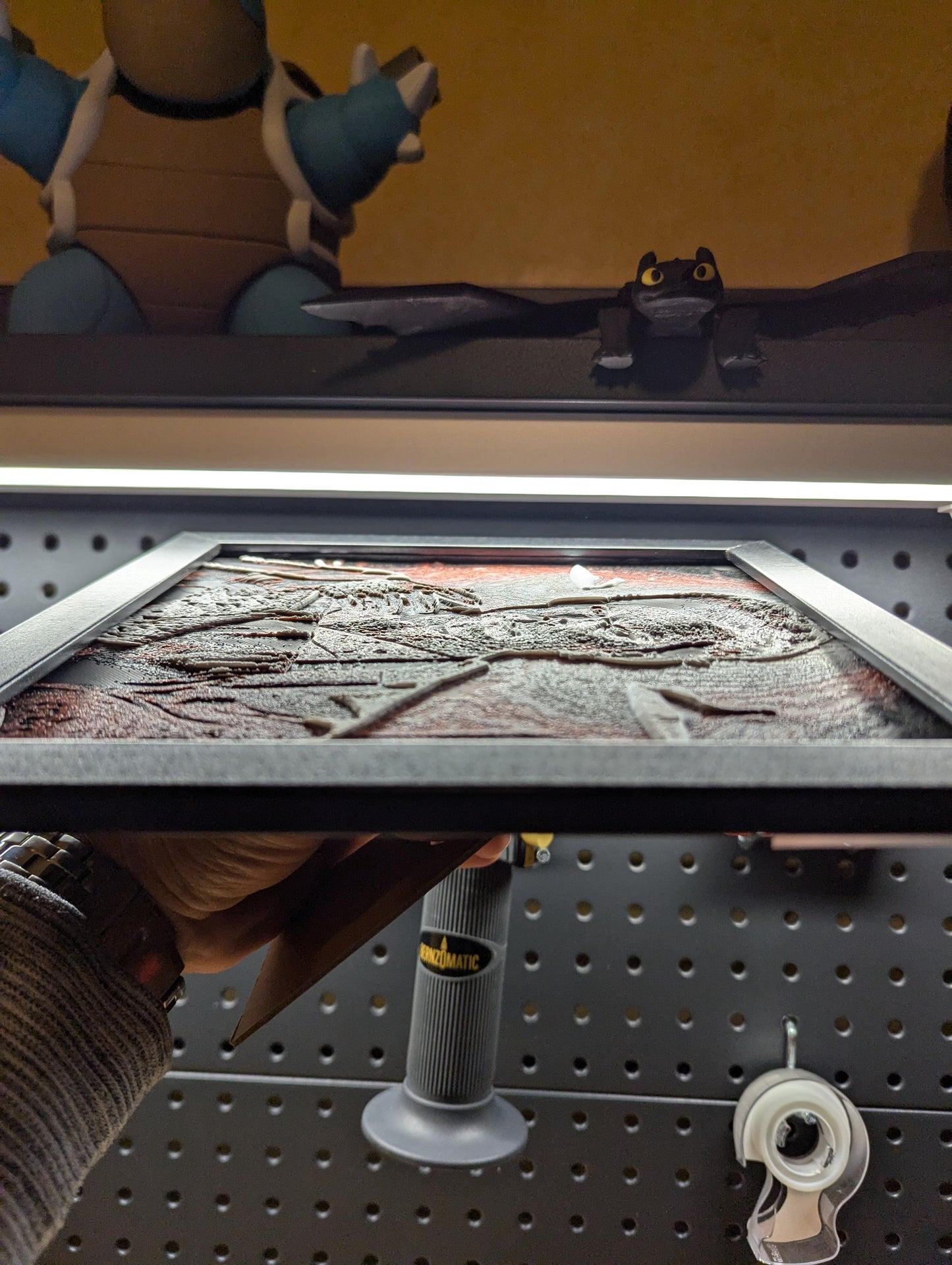 Dexter Morgan Gloves Wall/Desk Decor, Hueforge