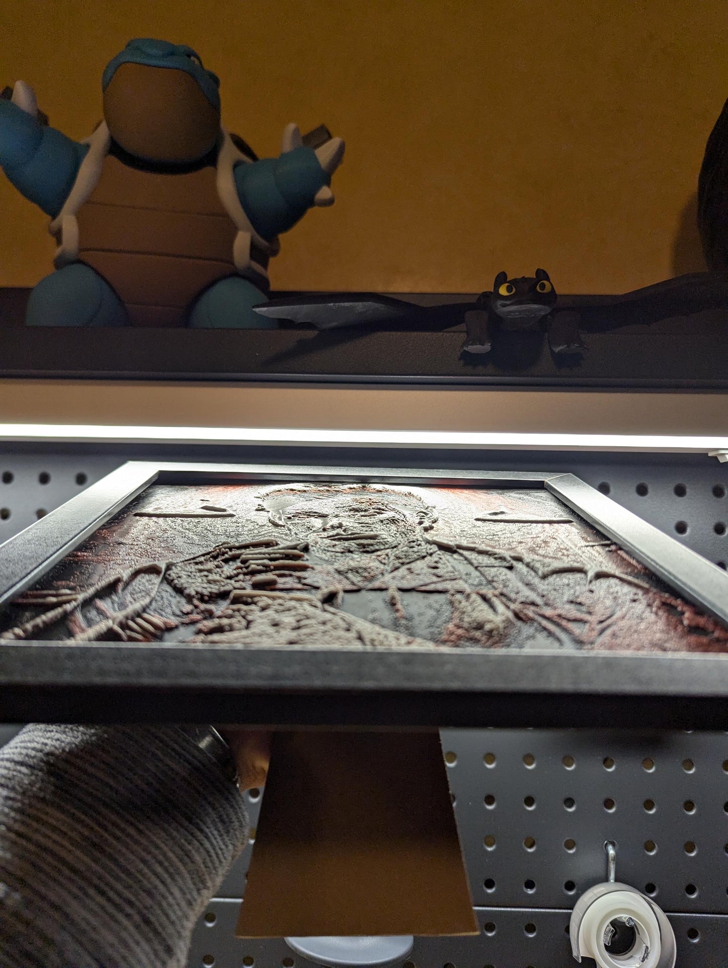 Dexter Morgan Gloves Wall/Desk Decor, Hueforge