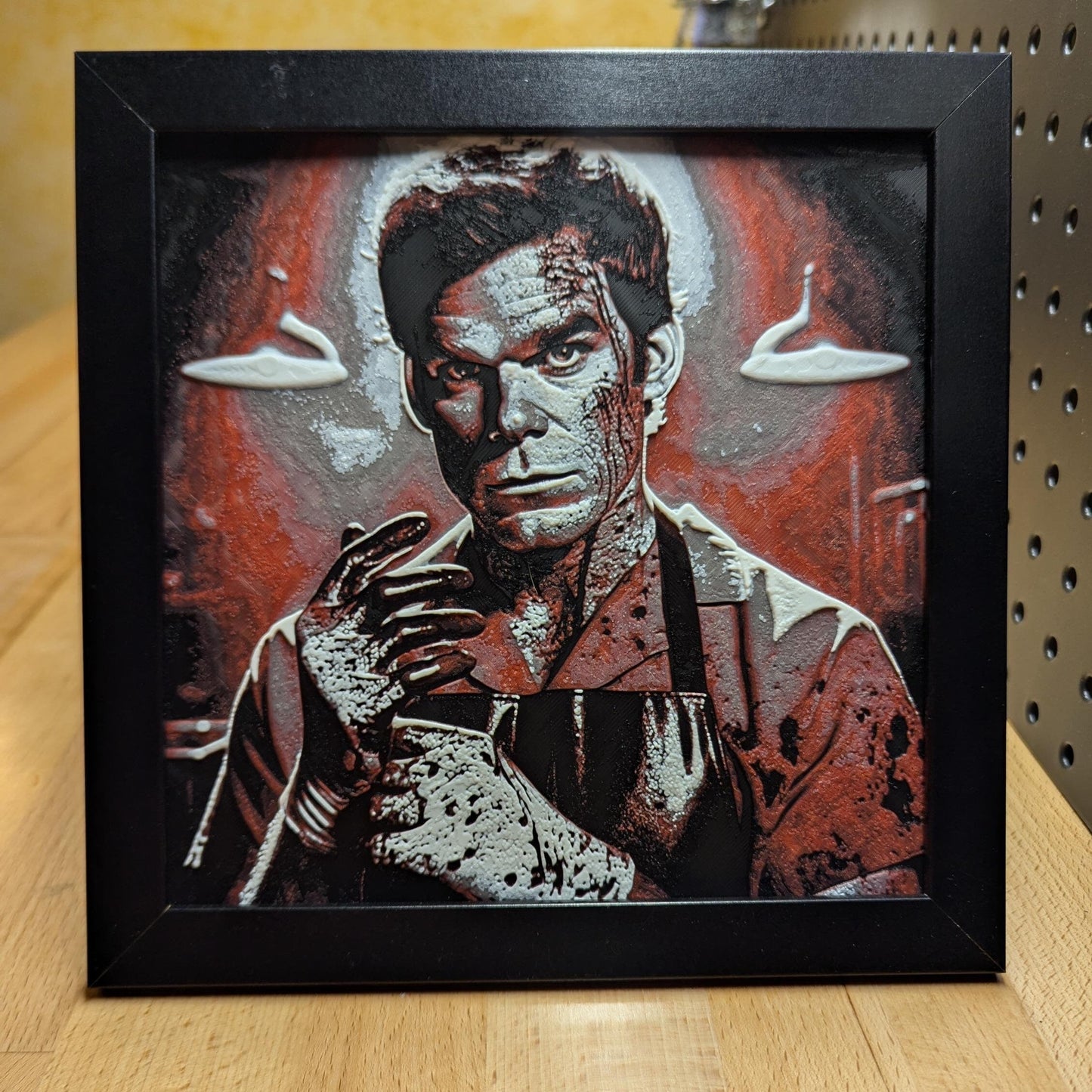 Dexter Morgan Gloves Wall/Desk Decor, Hueforge