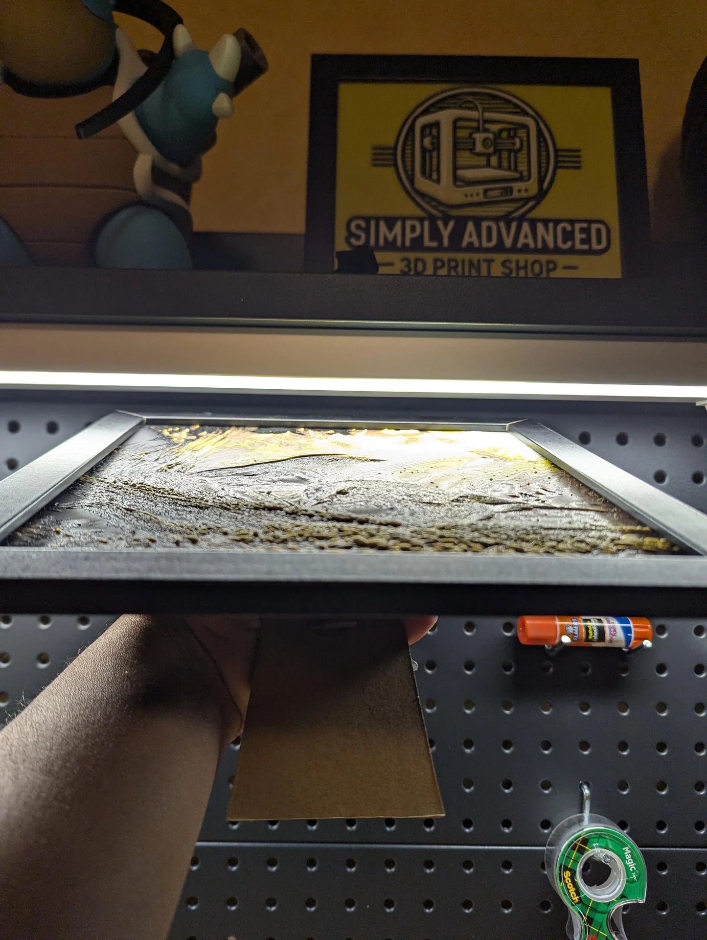 Birds Feeding Wall/Desk Decor, Hueforge