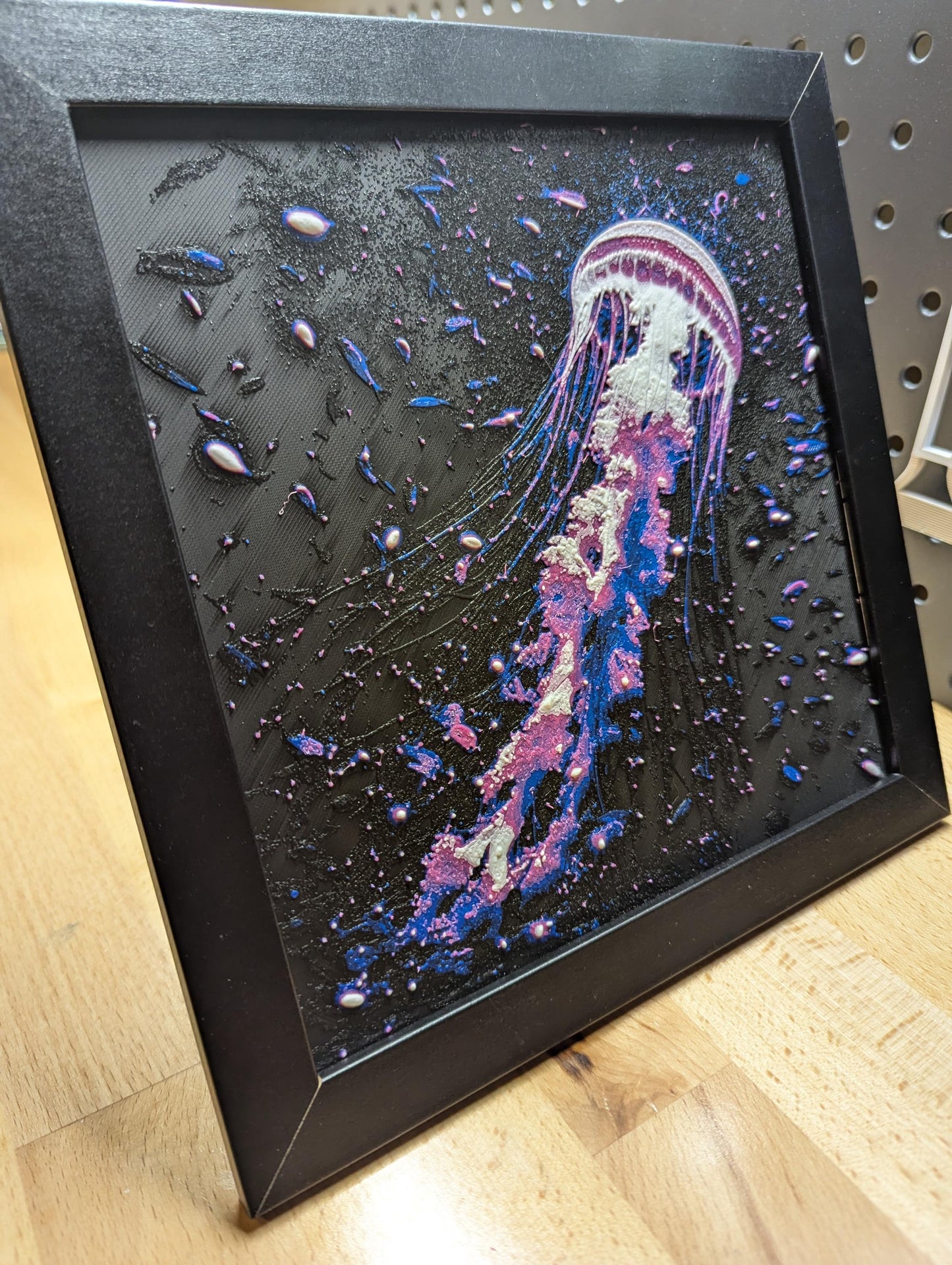 Jellyfish Wall/Desk Decor, Hueforge