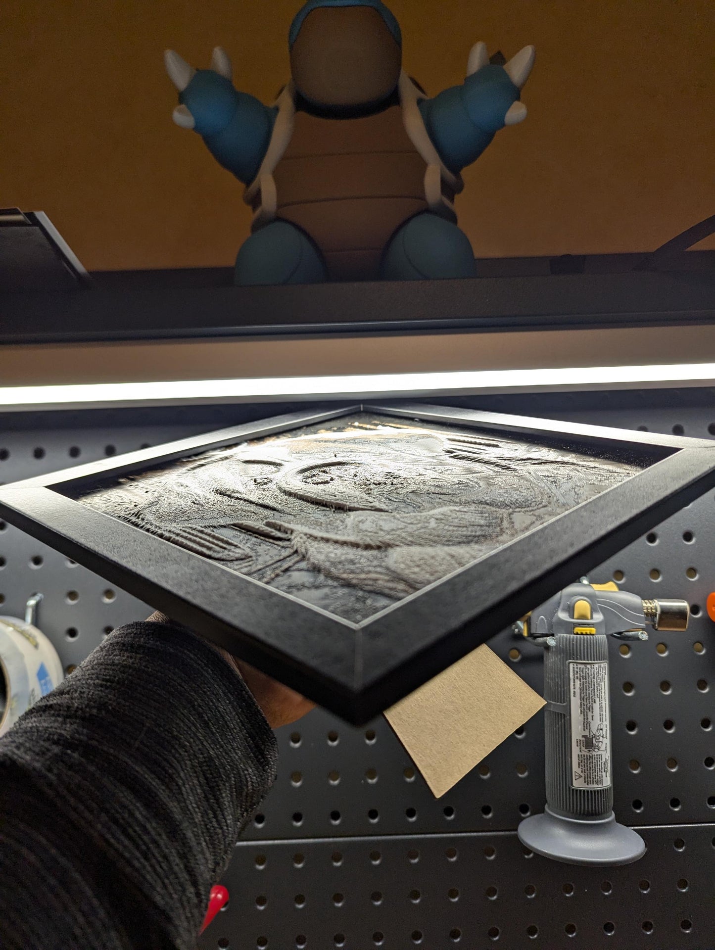 St. Bernard Wall/Desk Decor, Hueforge