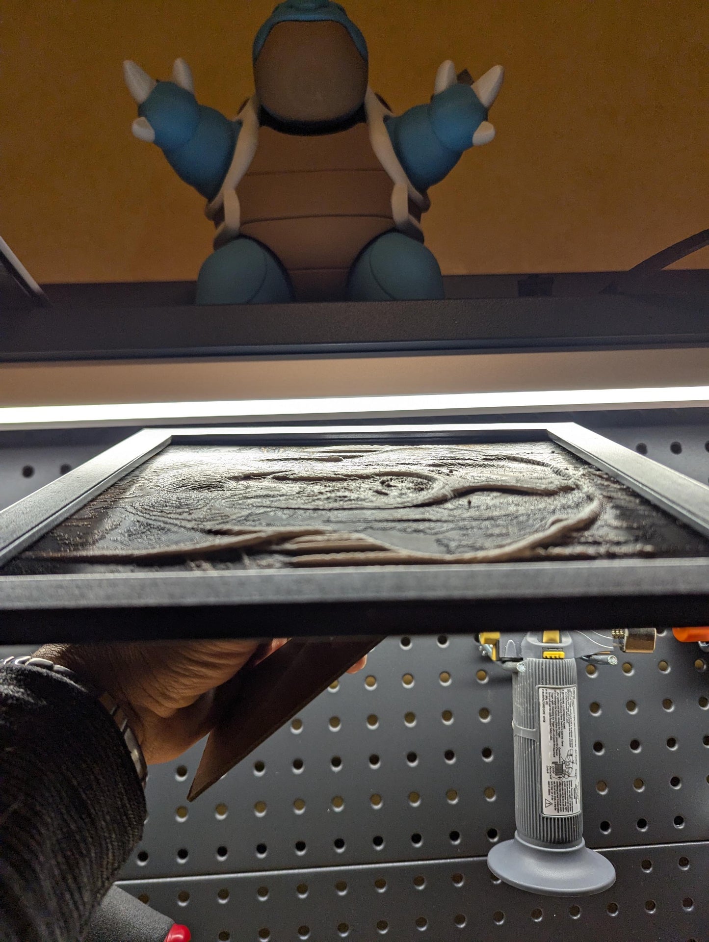 St. Bernard Wall/Desk Decor, Hueforge