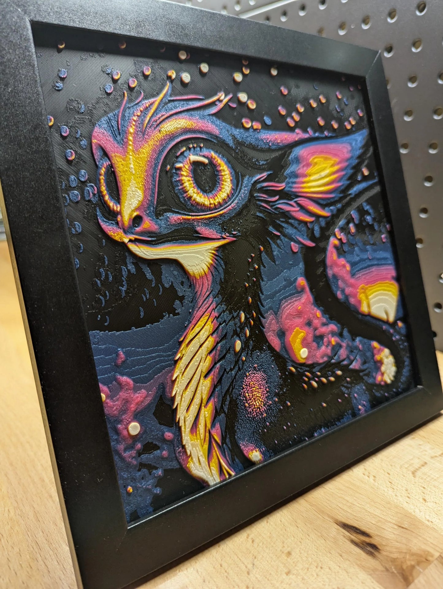 Mystic Creature Wall/Desk Decor, Hueforge