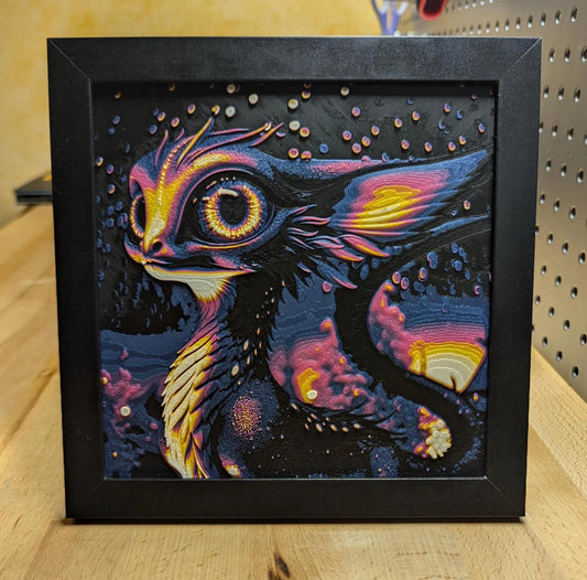 Mystic Creature Wall/Desk Decor, Hueforge