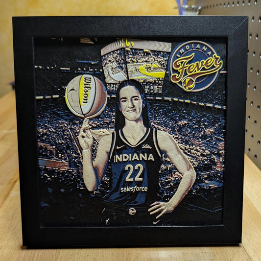 Caitlin Clark Wall/Desk Decor, Hueforge